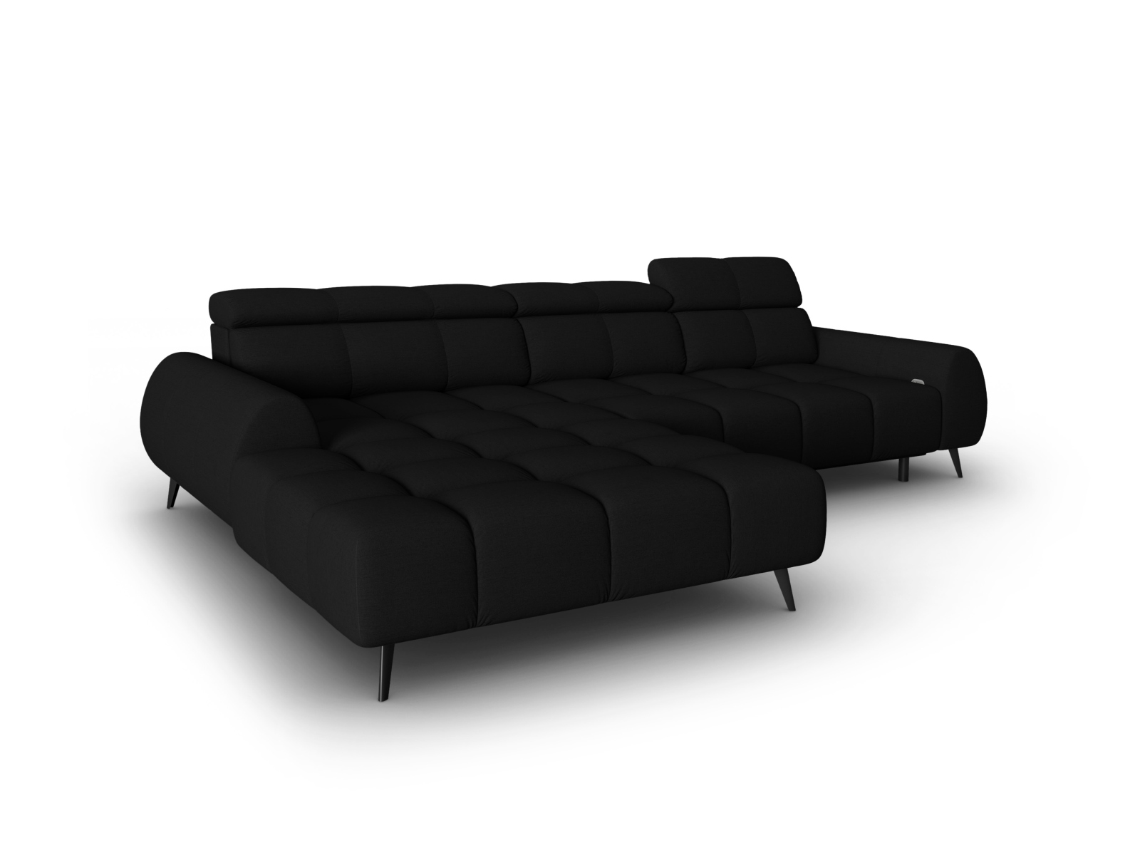Electric Left Corner Sofa, "Alyse", 5 Seats, 295x188x82