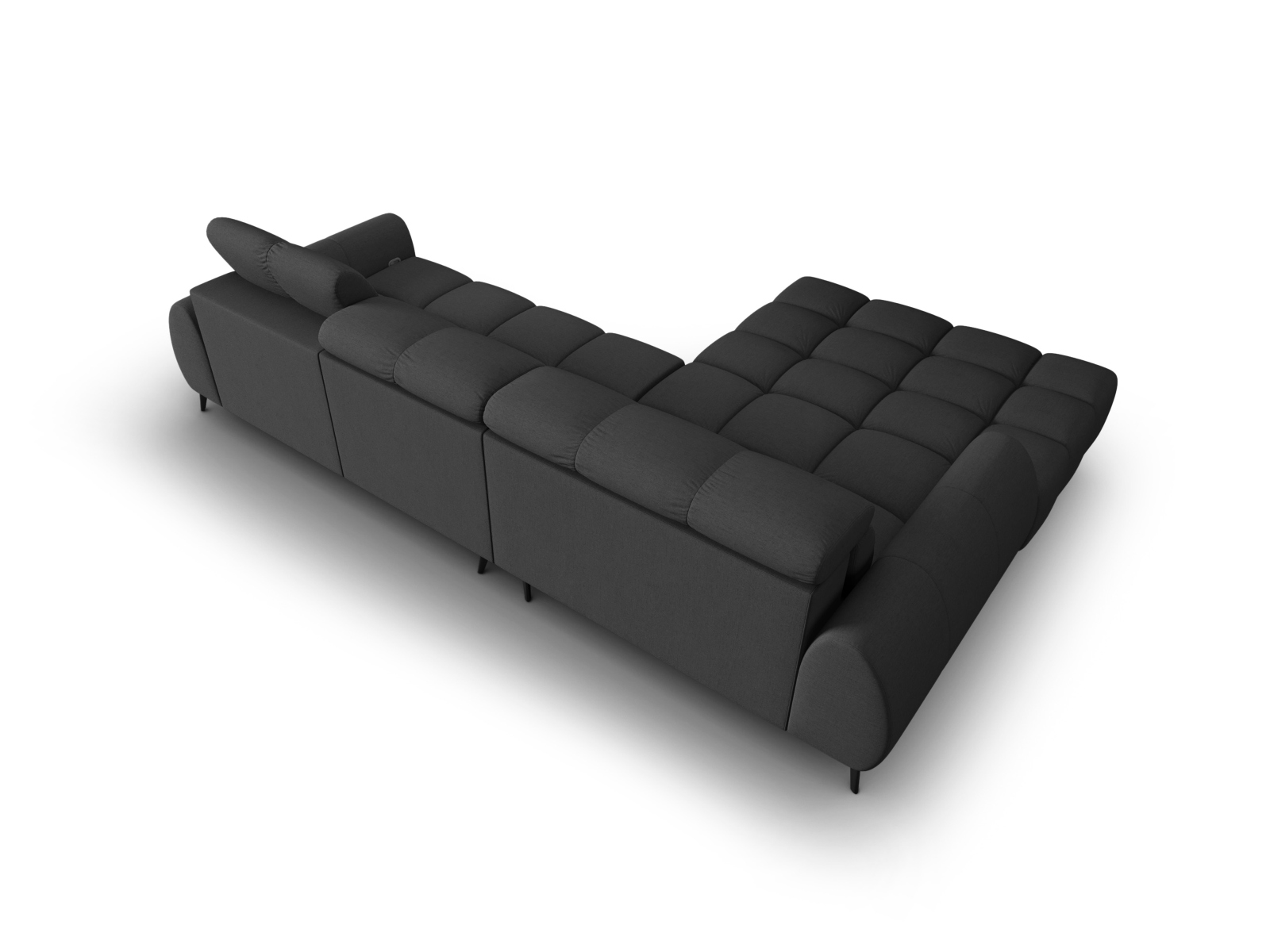 Electric Left Corner Sofa, "Alyse", 5 Seats, 295x188x82