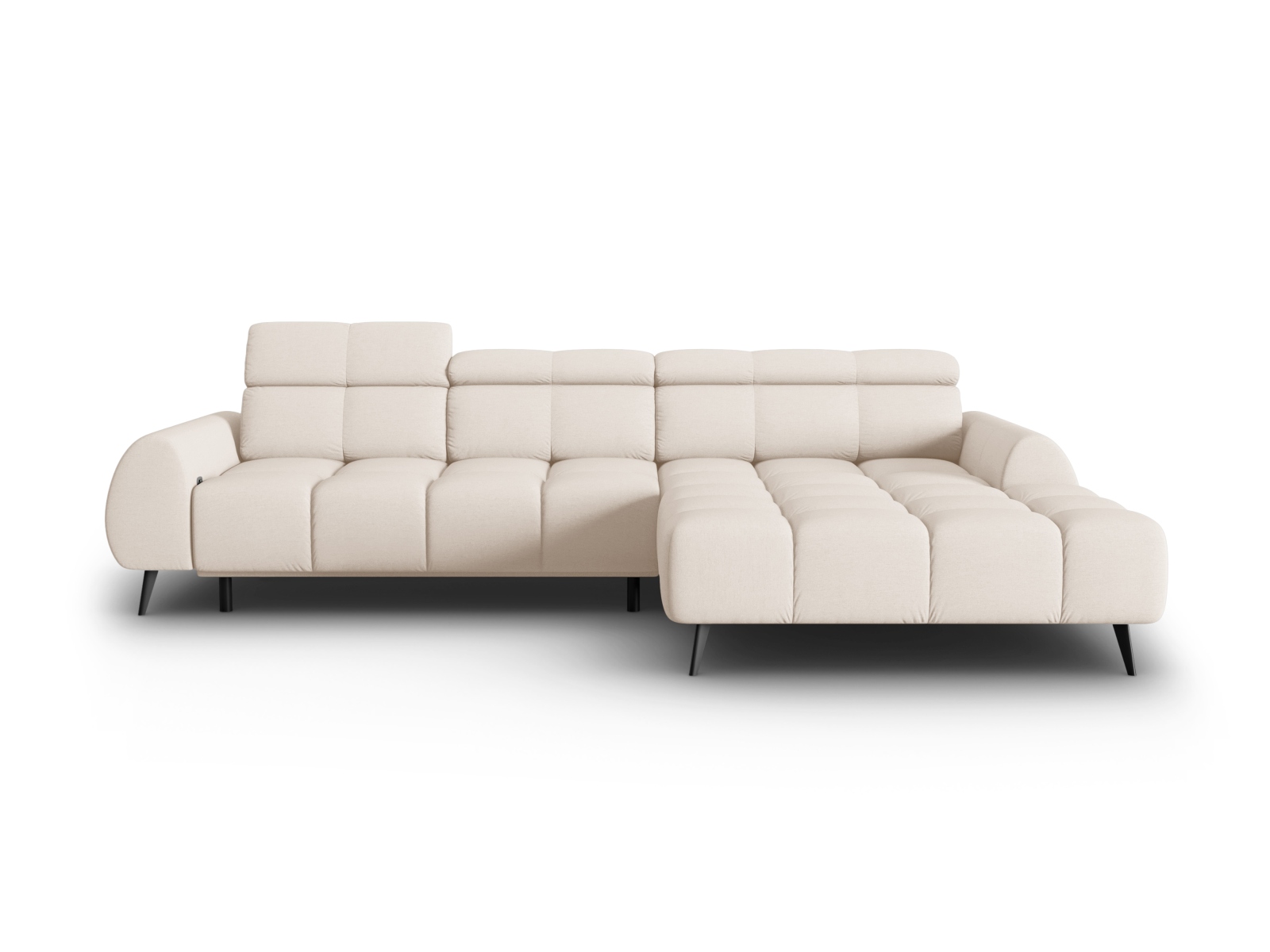 Electric Right Corner Sofa, "Alyse", 5 Seats, 295x188x82