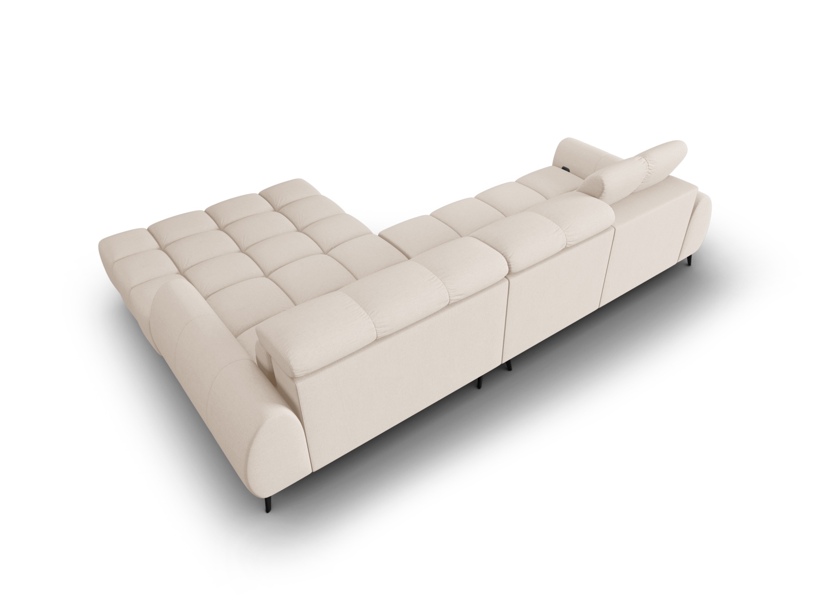 Electric Right Corner Sofa, "Alyse", 5 Seats, 295x188x82