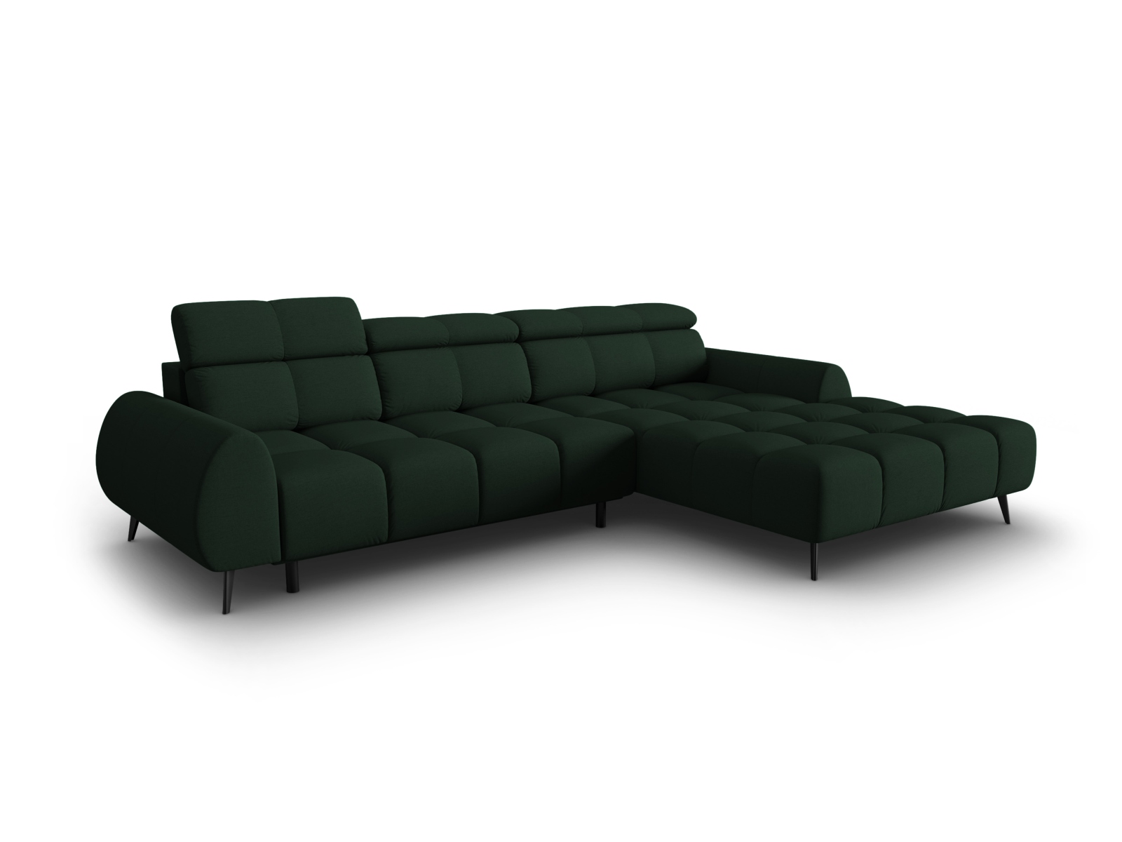 Electric Right Corner Sofa, "Alyse", 5 Seats, 295x188x82