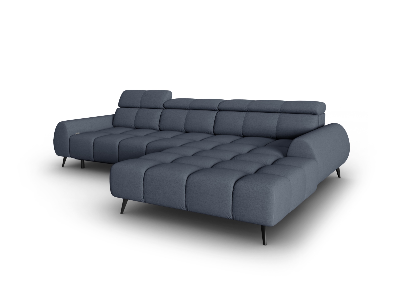 Electric Right Corner Sofa, "Alyse", 5 Seats, 295x188x82