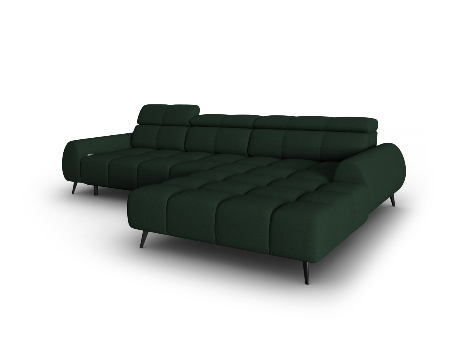 Electric Right Corner Sofa, "Alyse", 5 Seats, 295x188x82