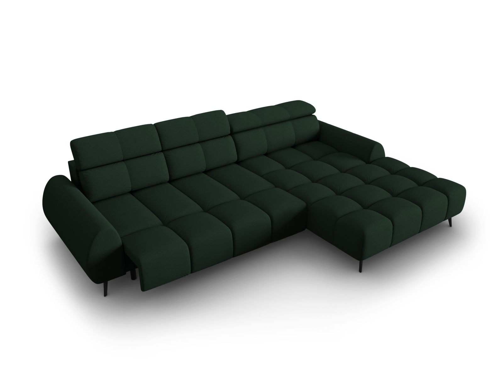 Electric Right Corner Sofa, "Alyse", 5 Seats, 295x188x82