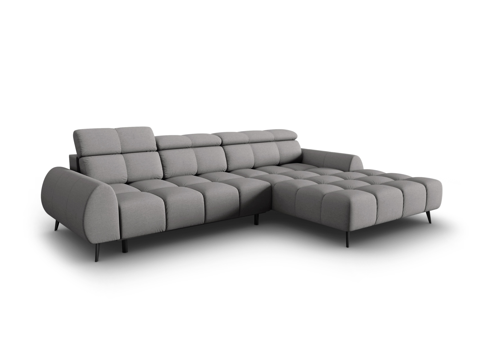 Electric Right Corner Sofa, "Alyse", 5 Seats, 295x188x82