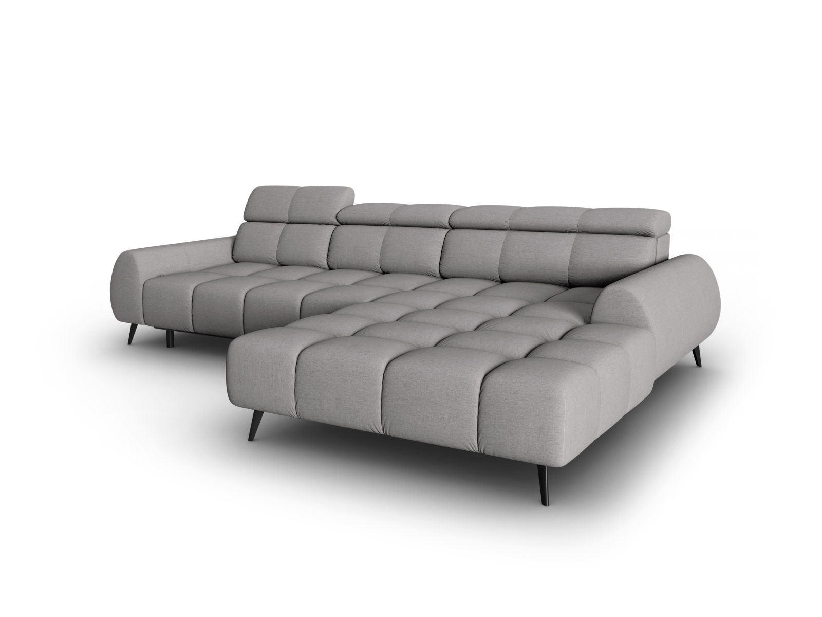 Electric Right Corner Sofa, "Alyse", 5 Seats, 295x188x82