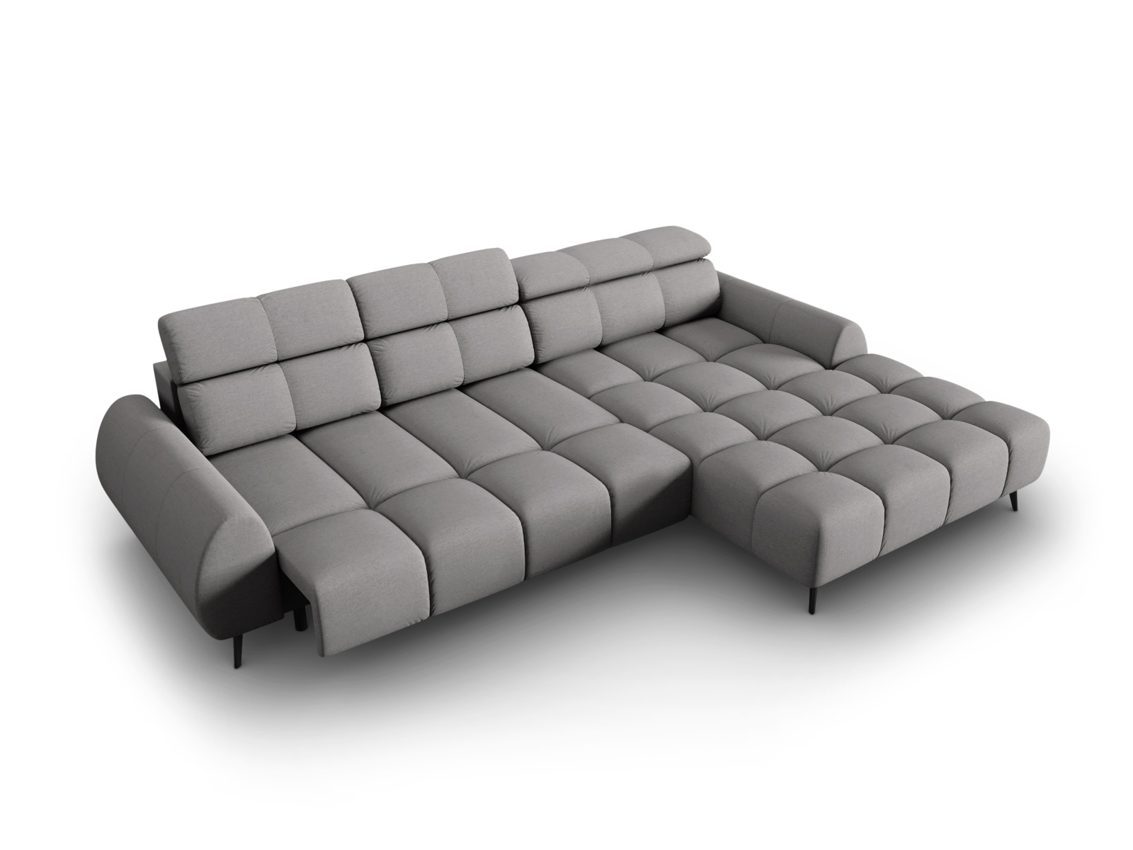 Electric Right Corner Sofa, "Alyse", 5 Seats, 295x188x82