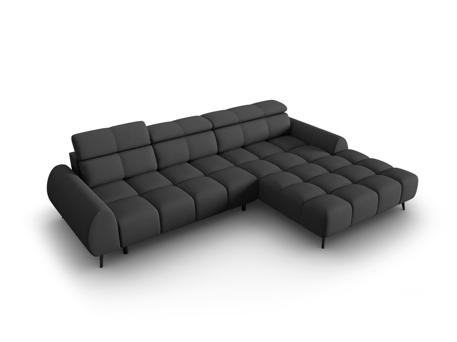 Electric Right Corner Sofa, "Alyse", 5 Seats, 295x188x82