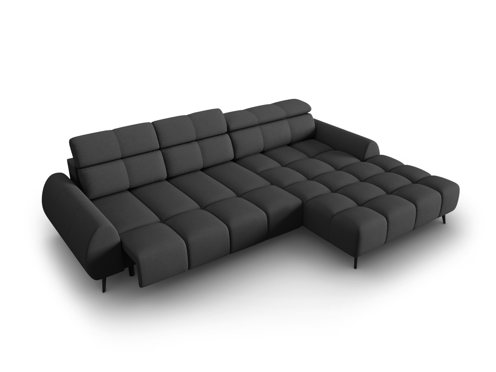 Electric Right Corner Sofa, "Alyse", 5 Seats, 295x188x82