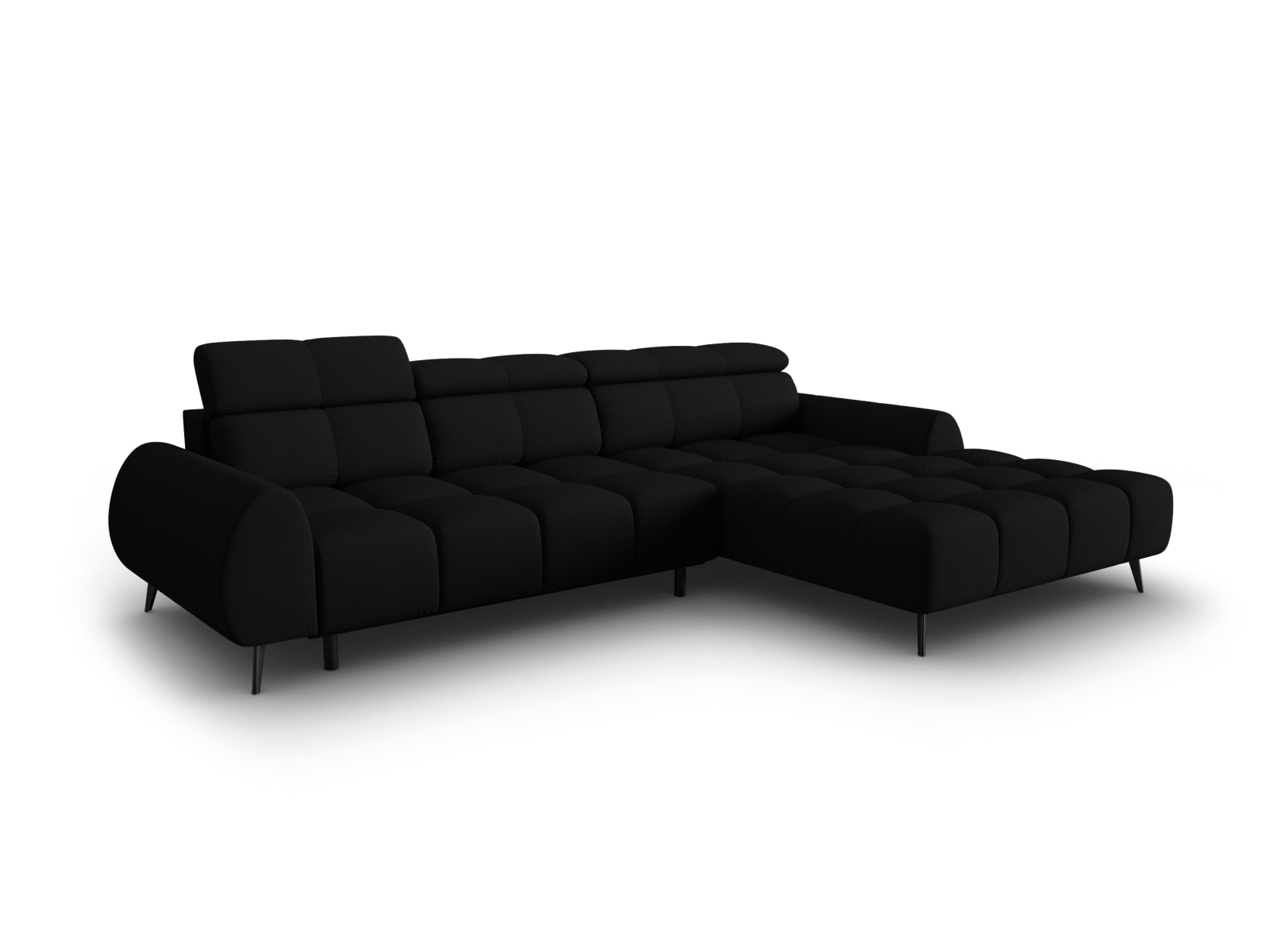 Electric Right Corner Sofa, "Alyse", 5 Seats, 295x188x82