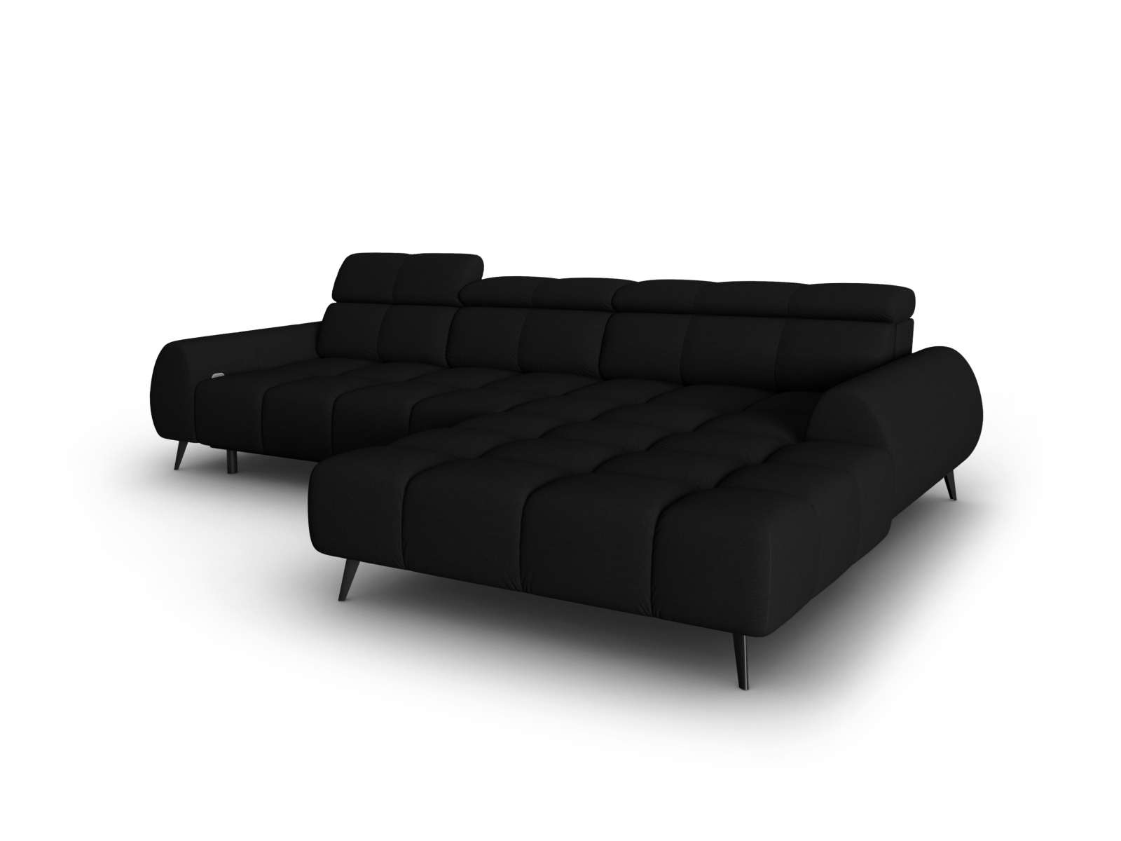 Electric Right Corner Sofa, "Alyse", 5 Seats, 295x188x82