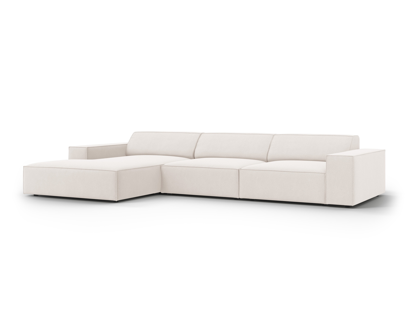 Modular Left Corner Sofa, "Jodie", 4 Seats, 284x162x77