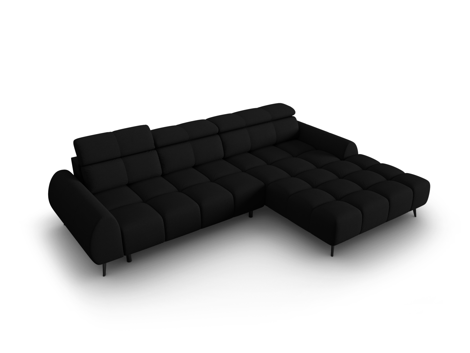 Electric Right Corner Sofa, "Alyse", 5 Seats, 295x188x82