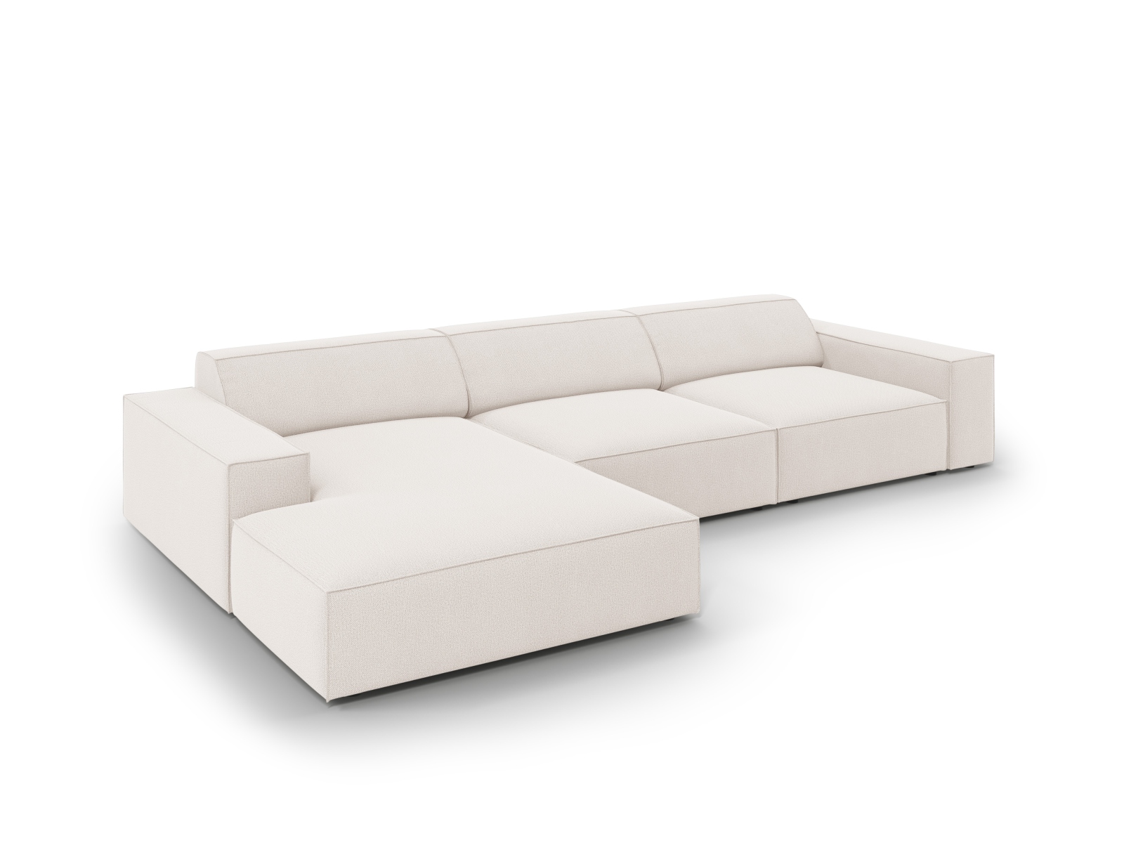 Modular Left Corner Sofa, "Jodie", 4 Seats, 284x162x77