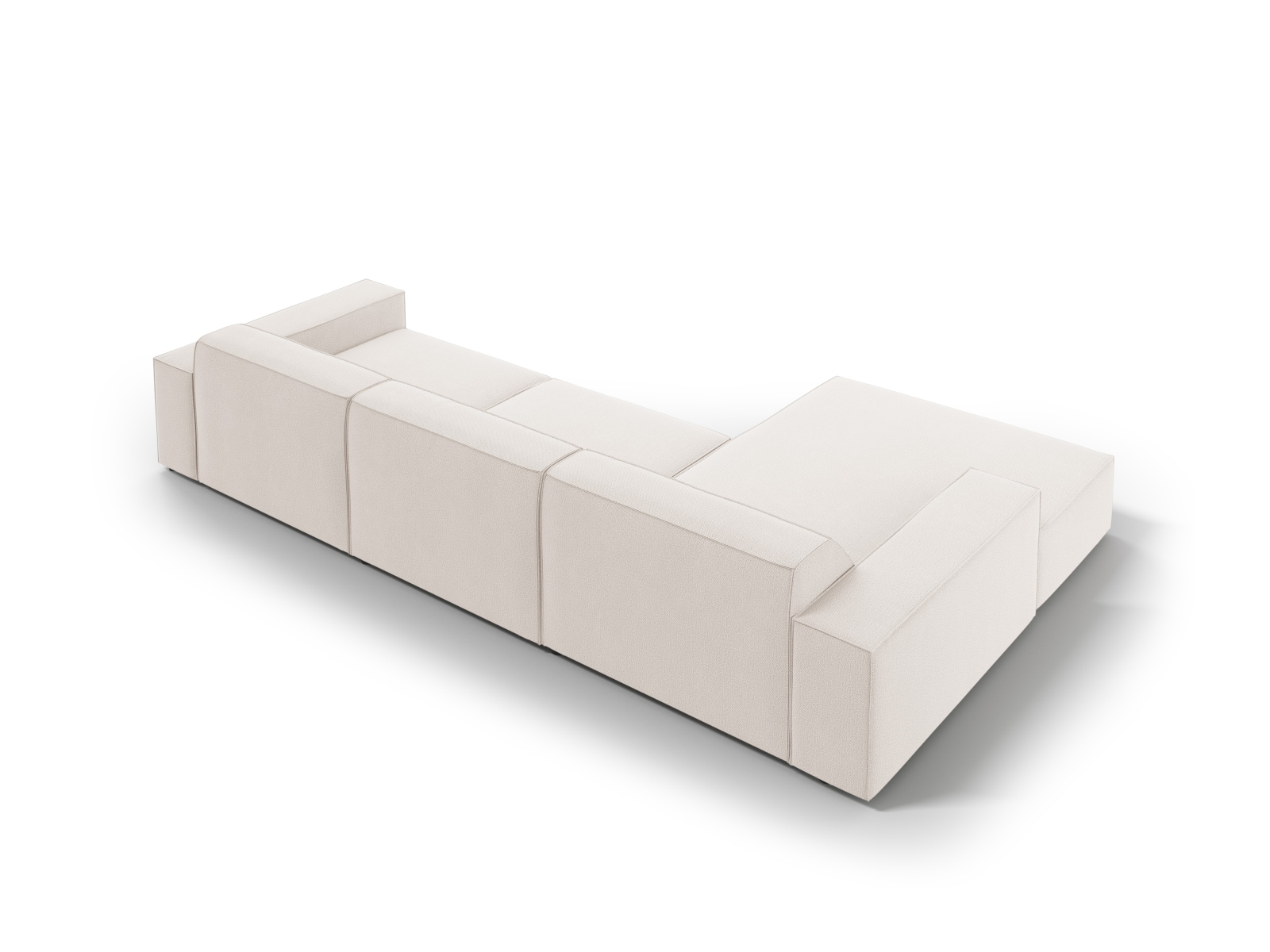 Modular Left Corner Sofa, "Jodie", 4 Seats, 284x162x77