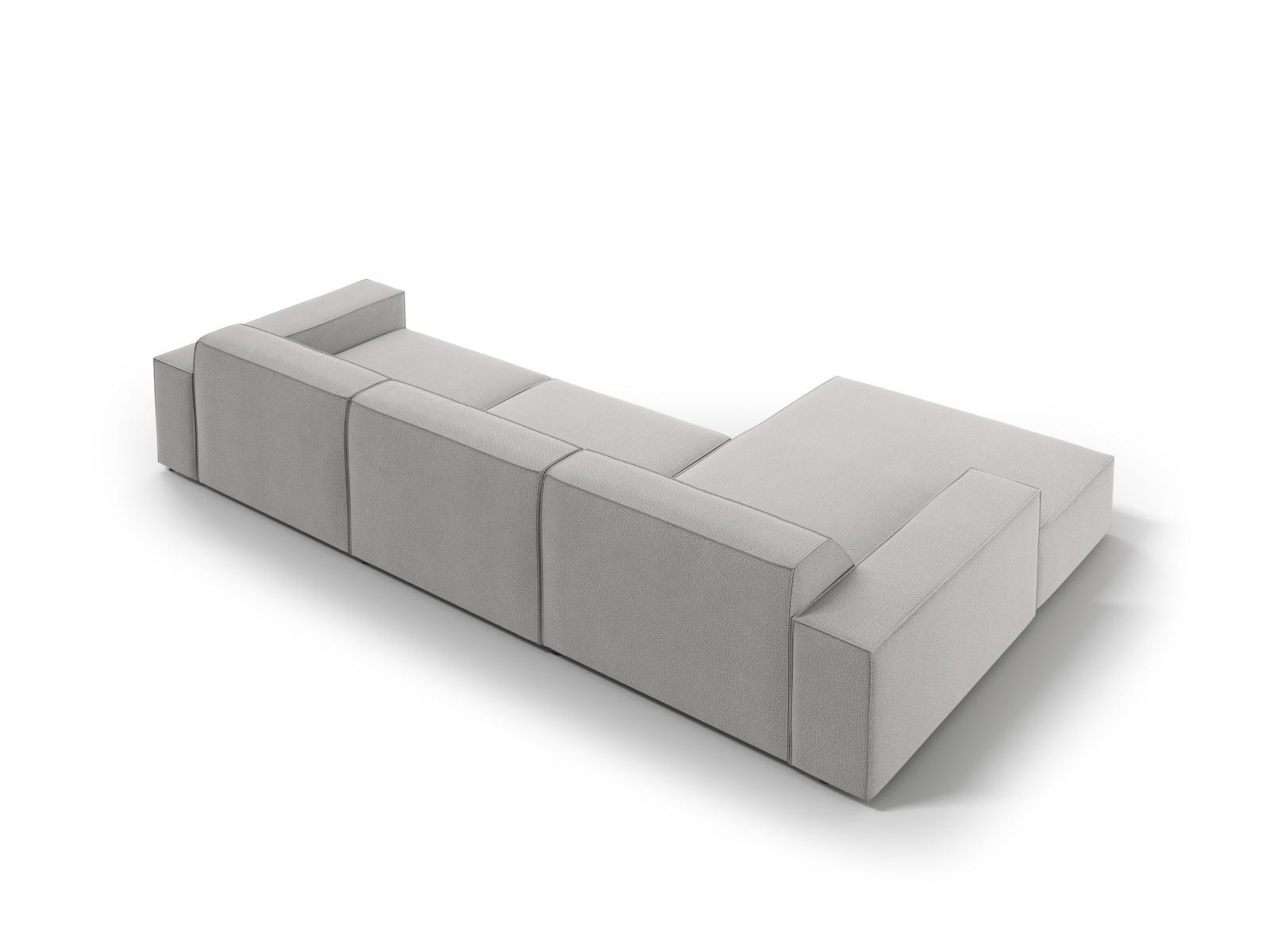 Modular Left Corner Sofa, "Jodie", 4 Seats, 284x162x77