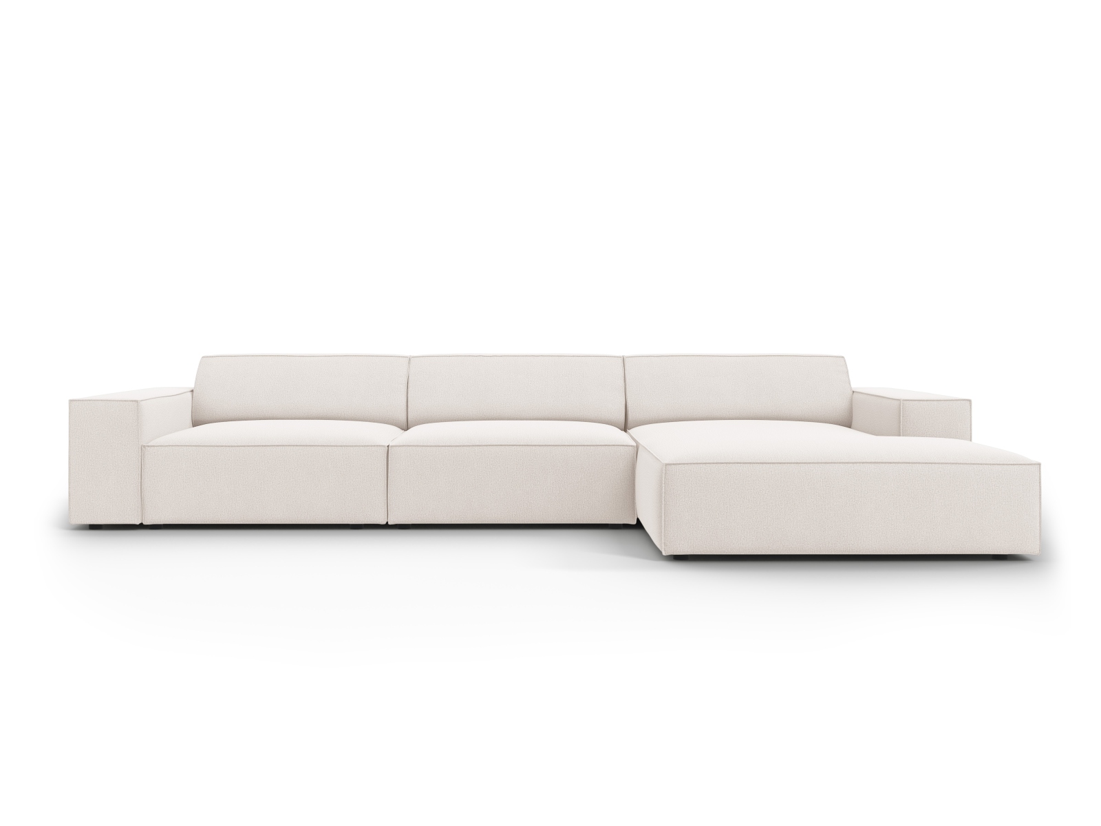 Modular Right Corner Sofa, "Jodie", 4 Seats, 284x162x77
