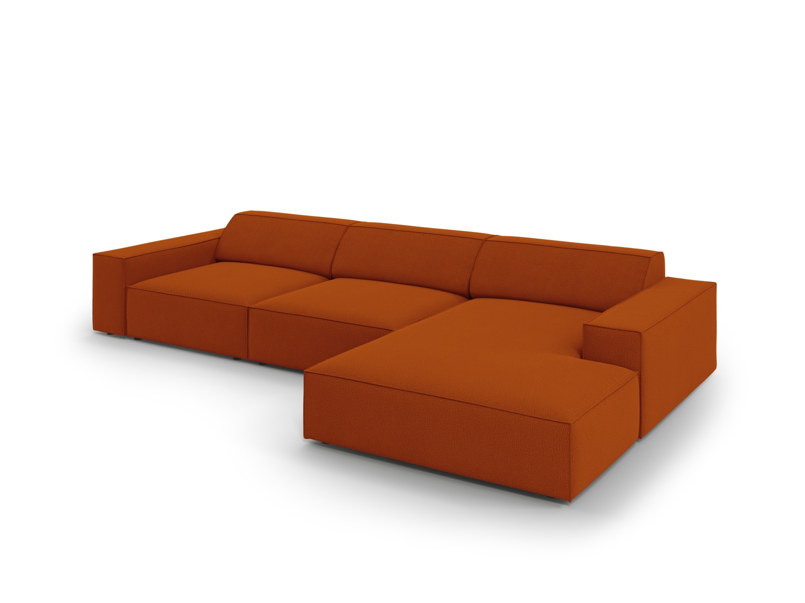 Modular Right Corner Sofa, "Jodie", 4 Seats, 284x162x77