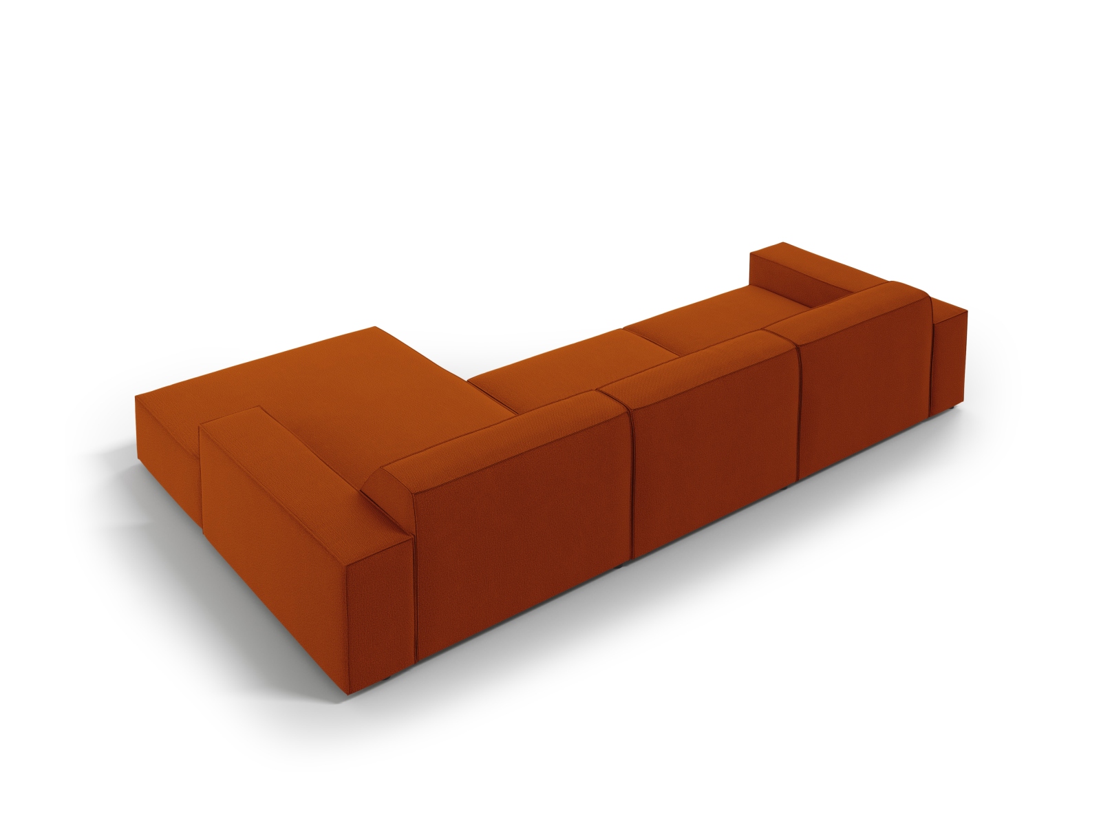 Modular Right Corner Sofa, "Jodie", 4 Seats, 284x162x77