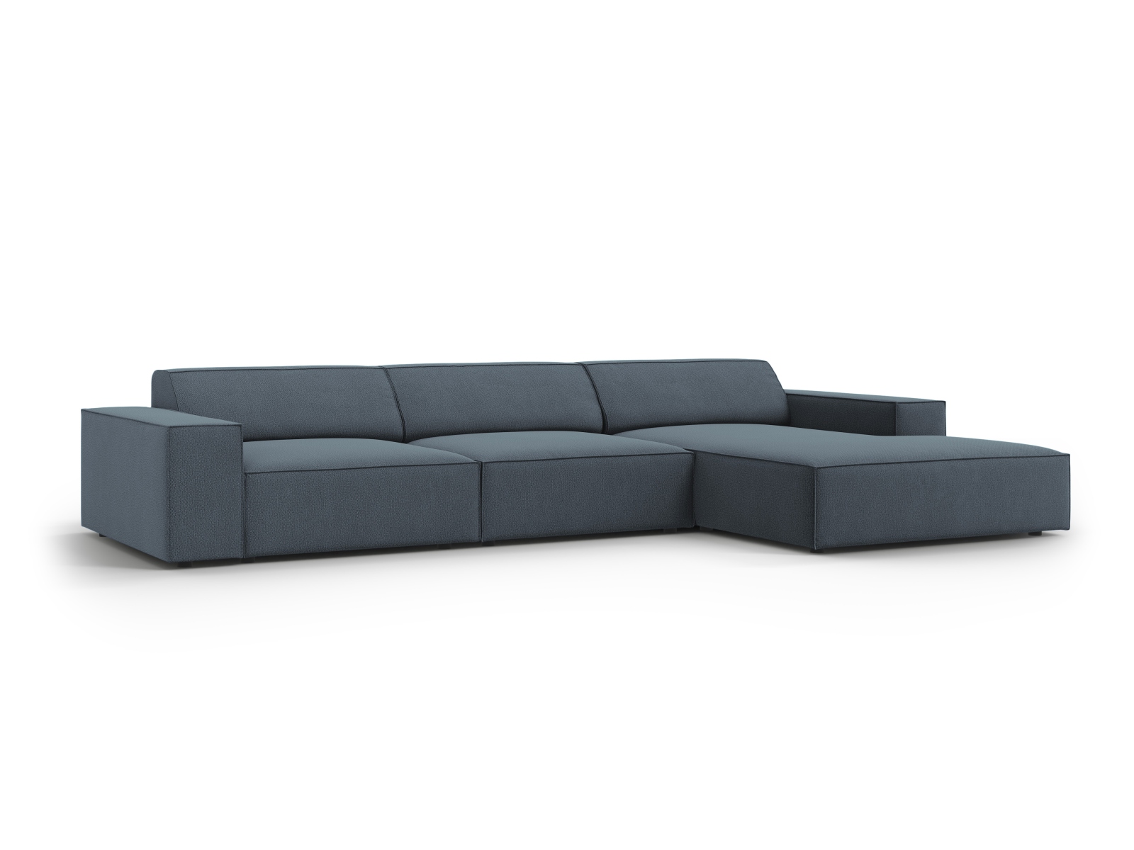 Modular Right Corner Sofa, "Jodie", 4 Seats, 284x162x77