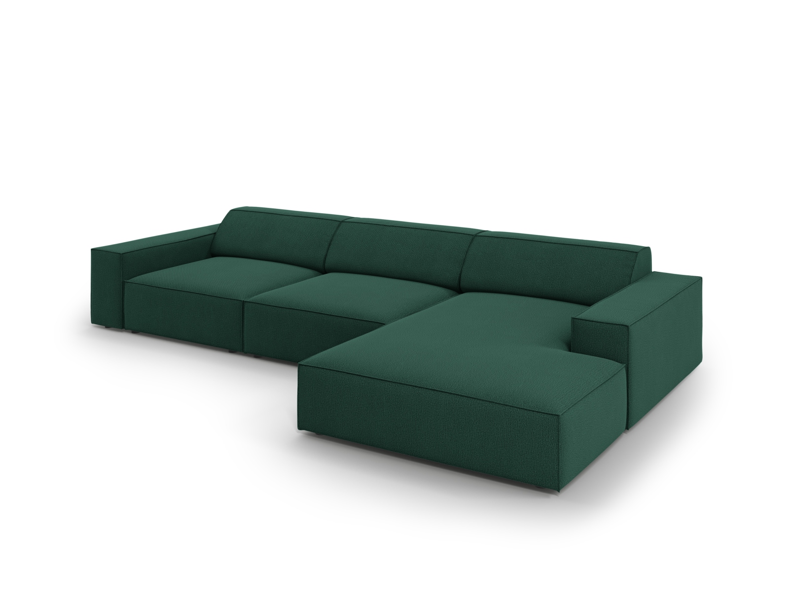 Modular Right Corner Sofa, "Jodie", 4 Seats, 284x162x77