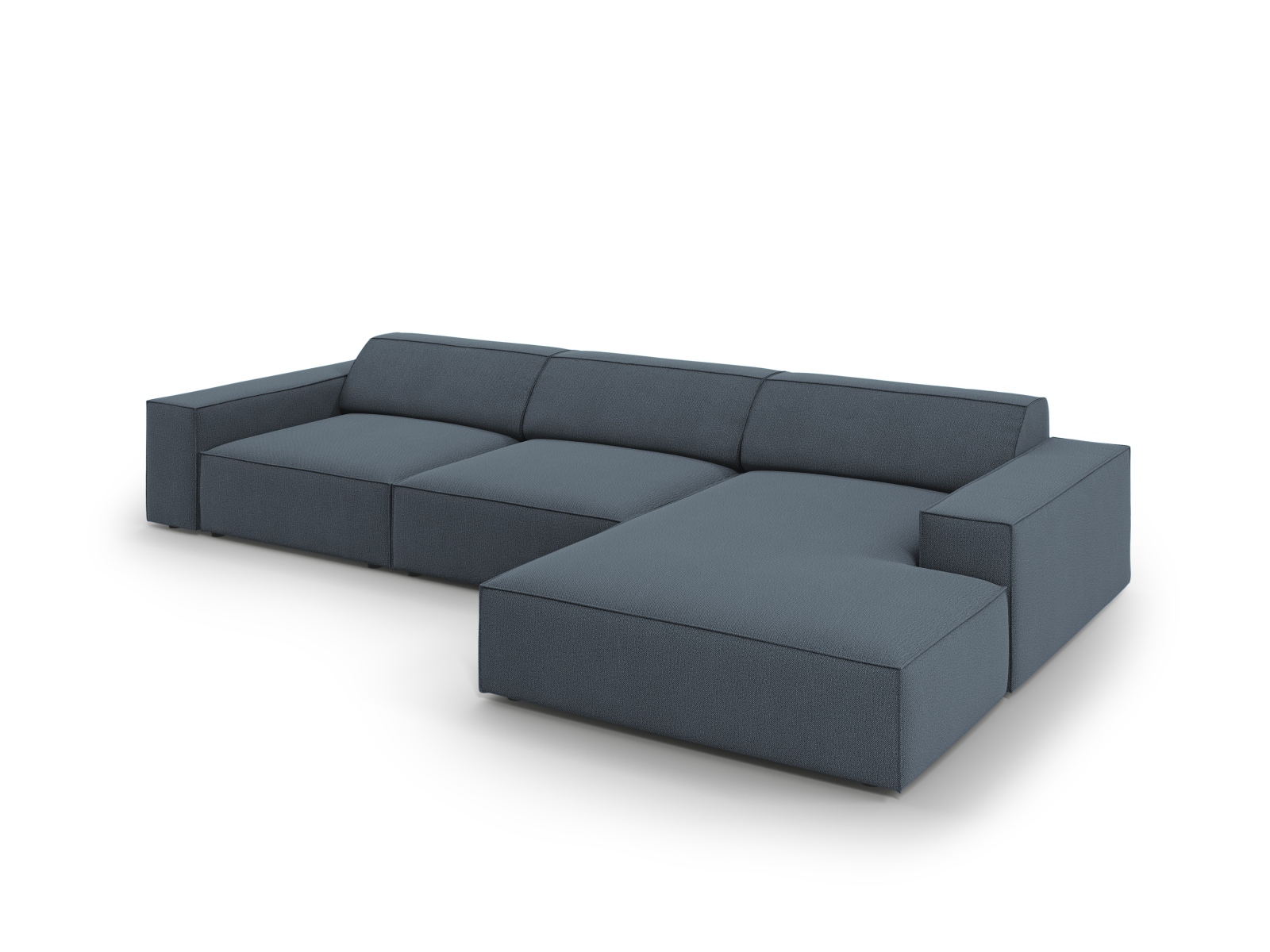 Modular Right Corner Sofa, "Jodie", 4 Seats, 284x162x77