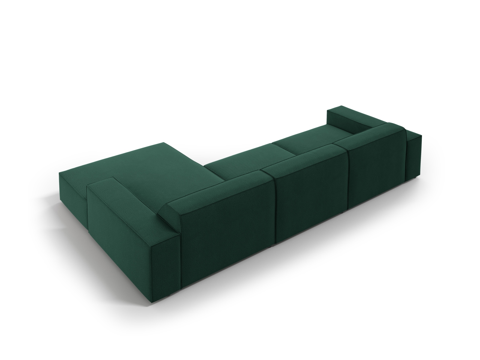 Modular Right Corner Sofa, "Jodie", 4 Seats, 284x162x77