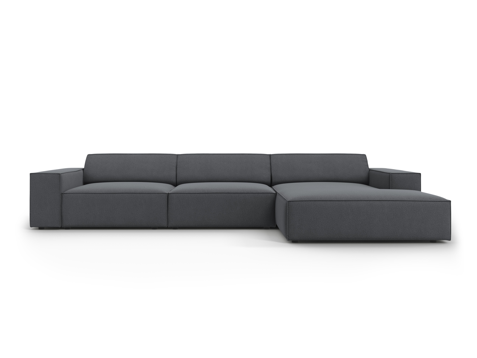 Modular Right Corner Sofa, "Jodie", 4 Seats, 284x162x77