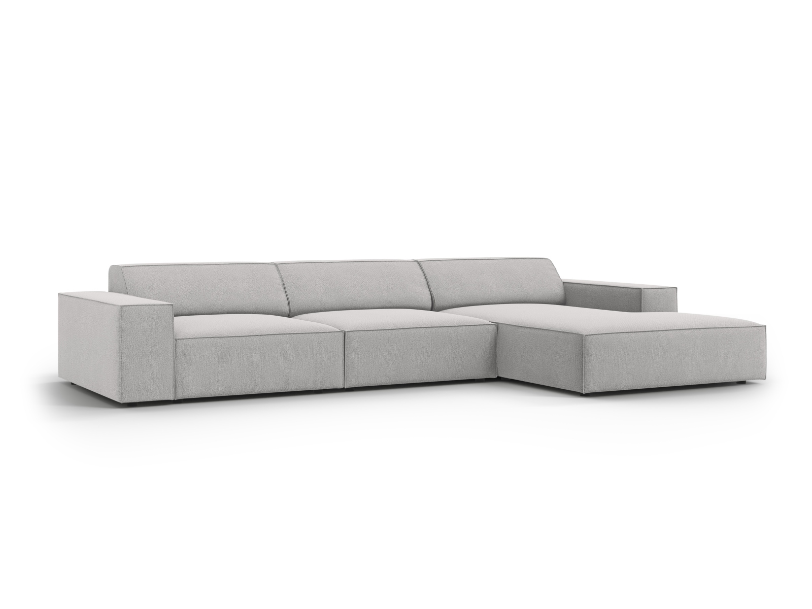 Modular Right Corner Sofa, "Jodie", 4 Seats, 284x162x77
