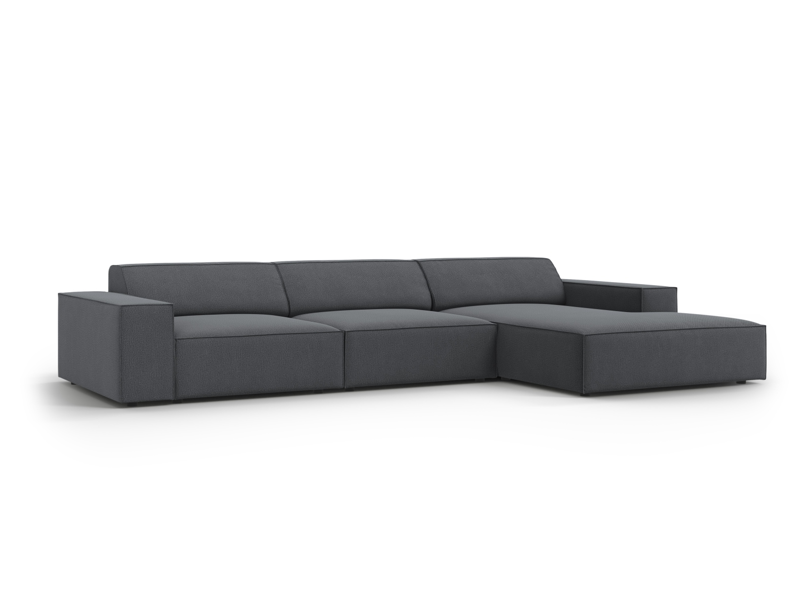 Modular Right Corner Sofa, "Jodie", 4 Seats, 284x162x77