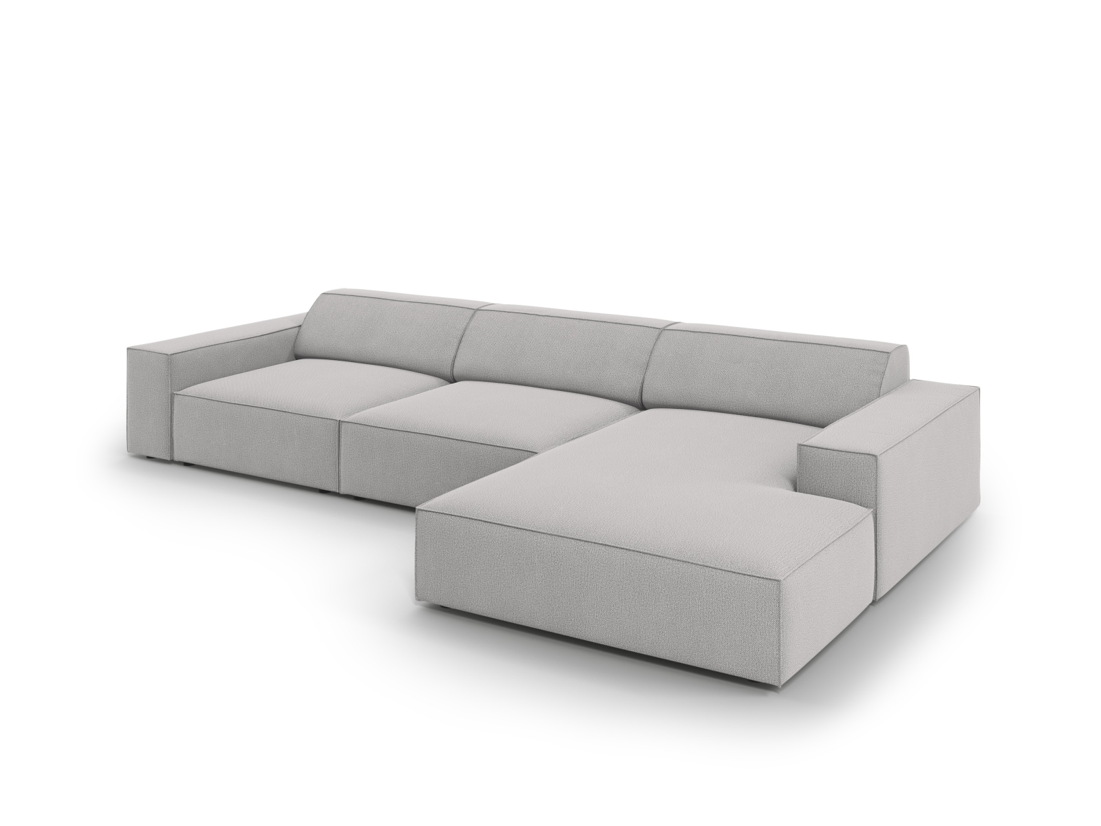 Modular Right Corner Sofa, "Jodie", 4 Seats, 284x162x77