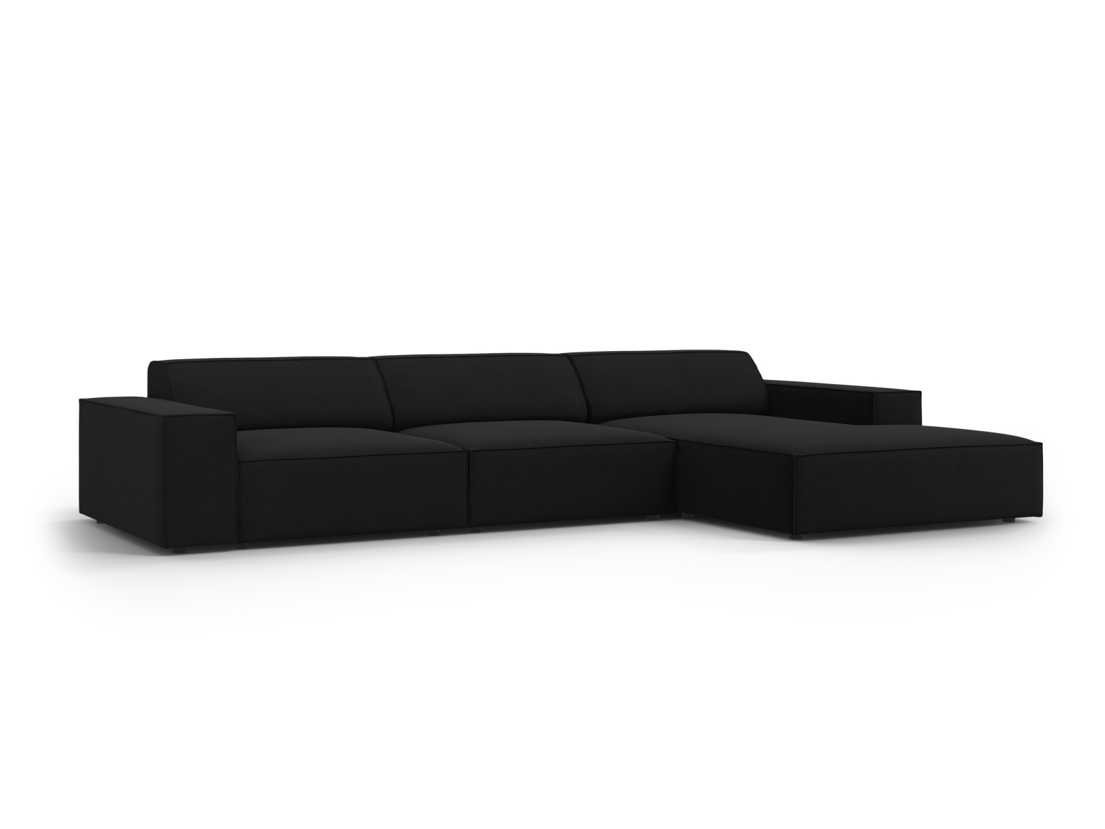 Modular Right Corner Sofa, "Jodie", 4 Seats, 284x162x77