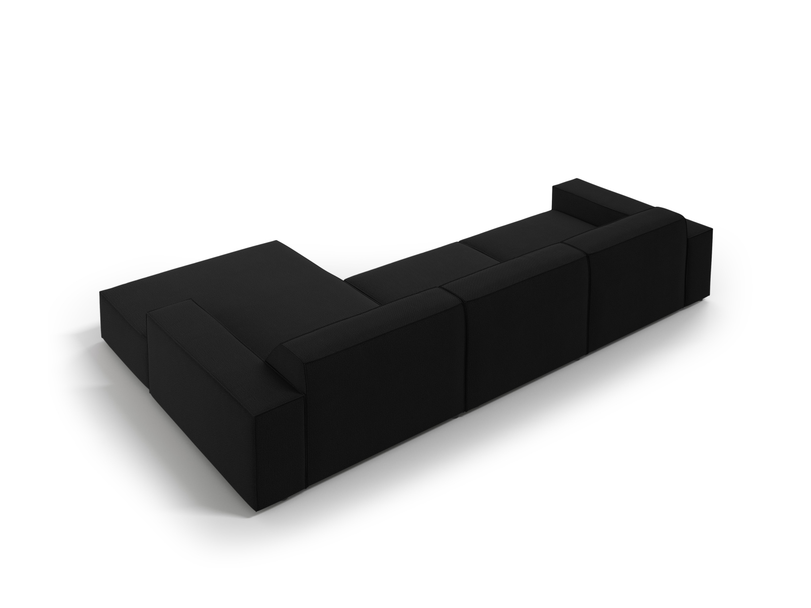 Modular Right Corner Sofa, "Jodie", 4 Seats, 284x162x77