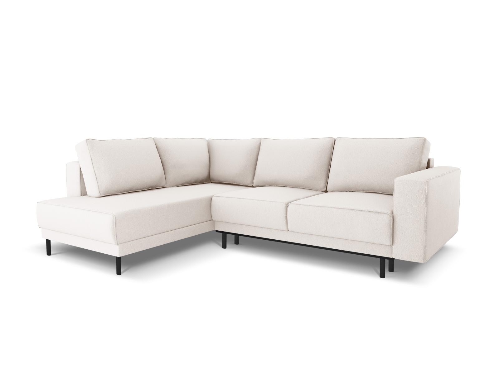 Left Corner Sofa With Bed Function, "Caro", 5 Seats, 247x187x90