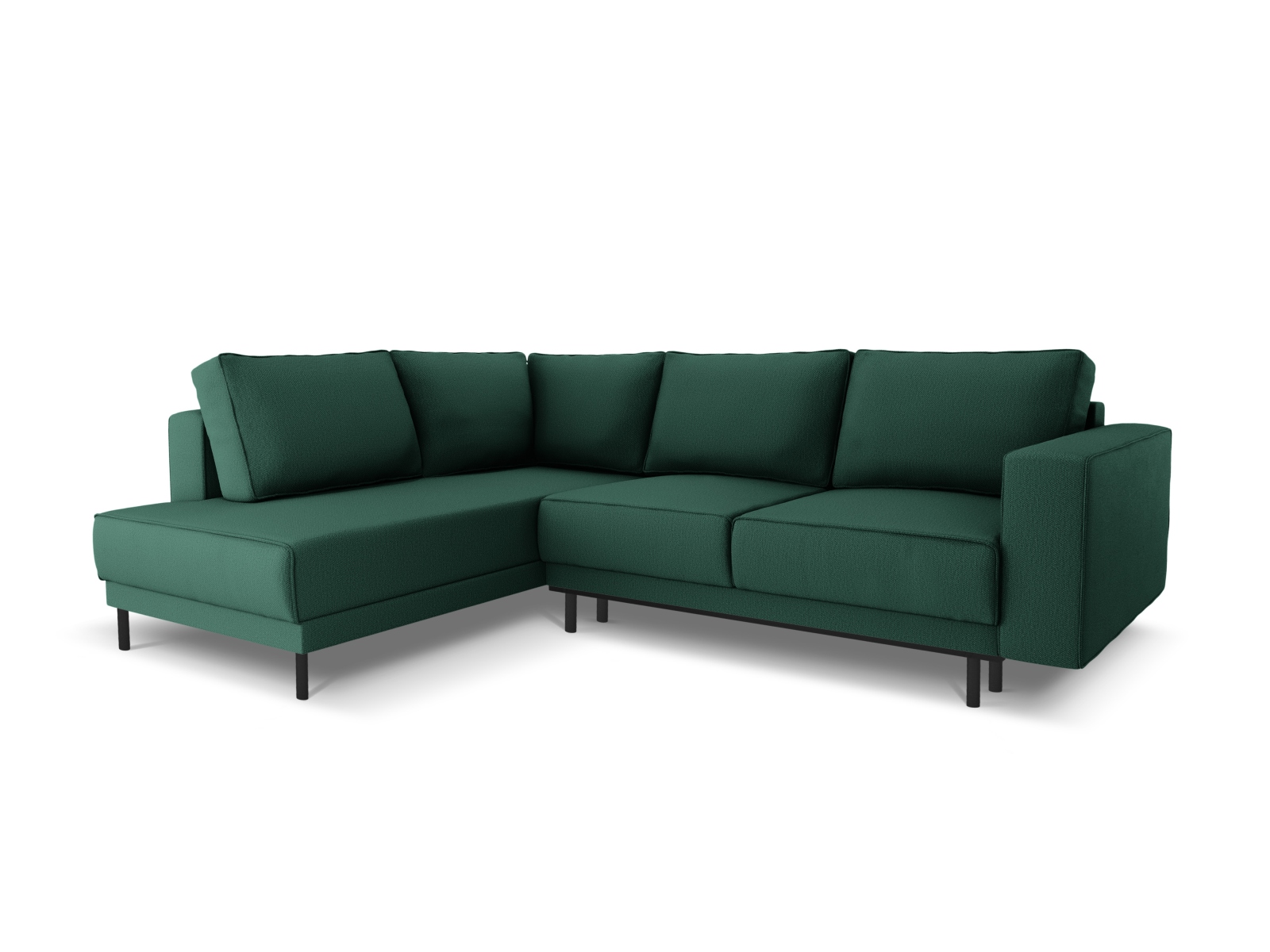 Left Corner Sofa With Bed Function, "Caro", 5 Seats, 247x187x90