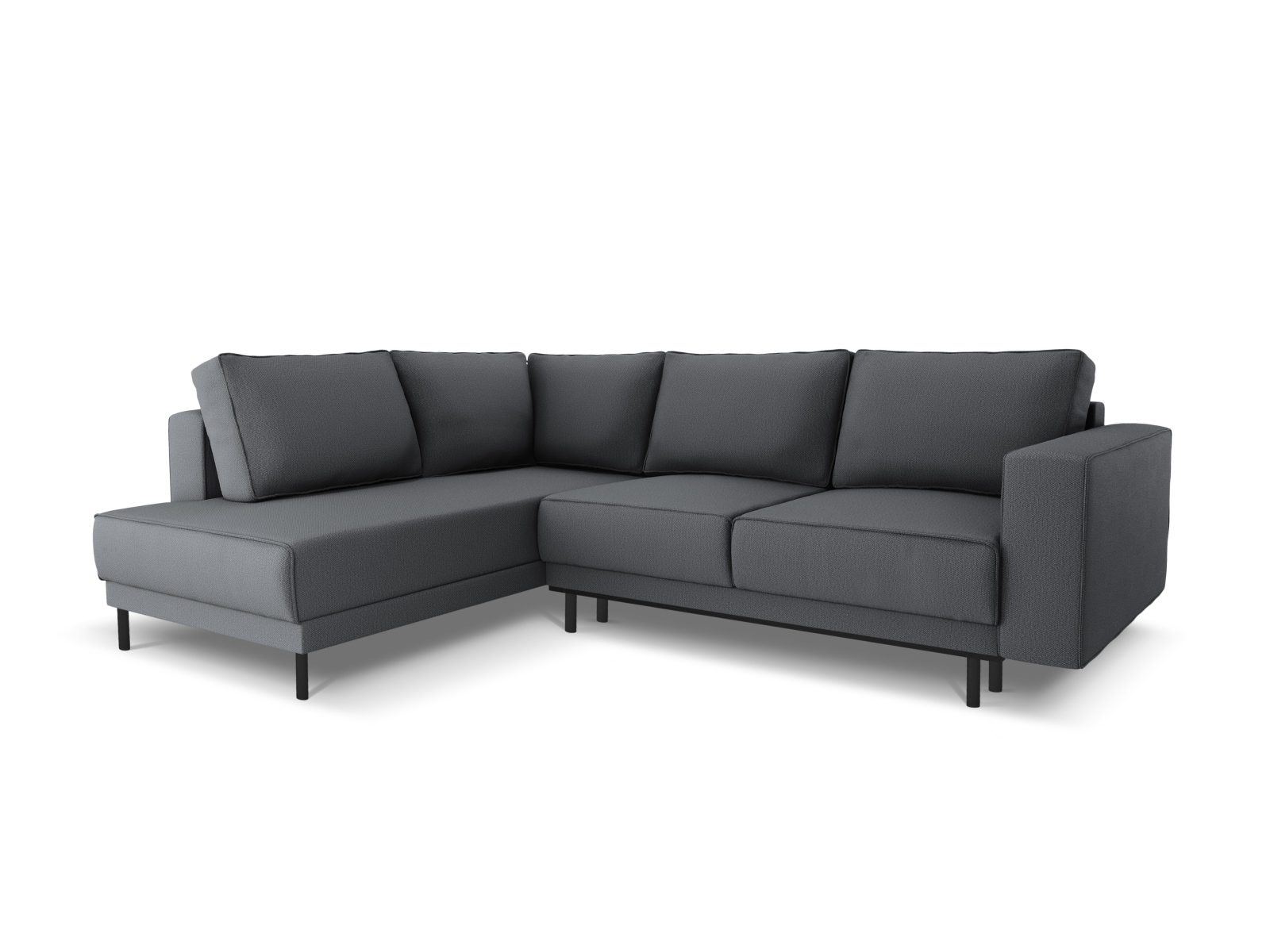 Left Corner Sofa With Bed Function, "Caro", 5 Seats, 247x187x90