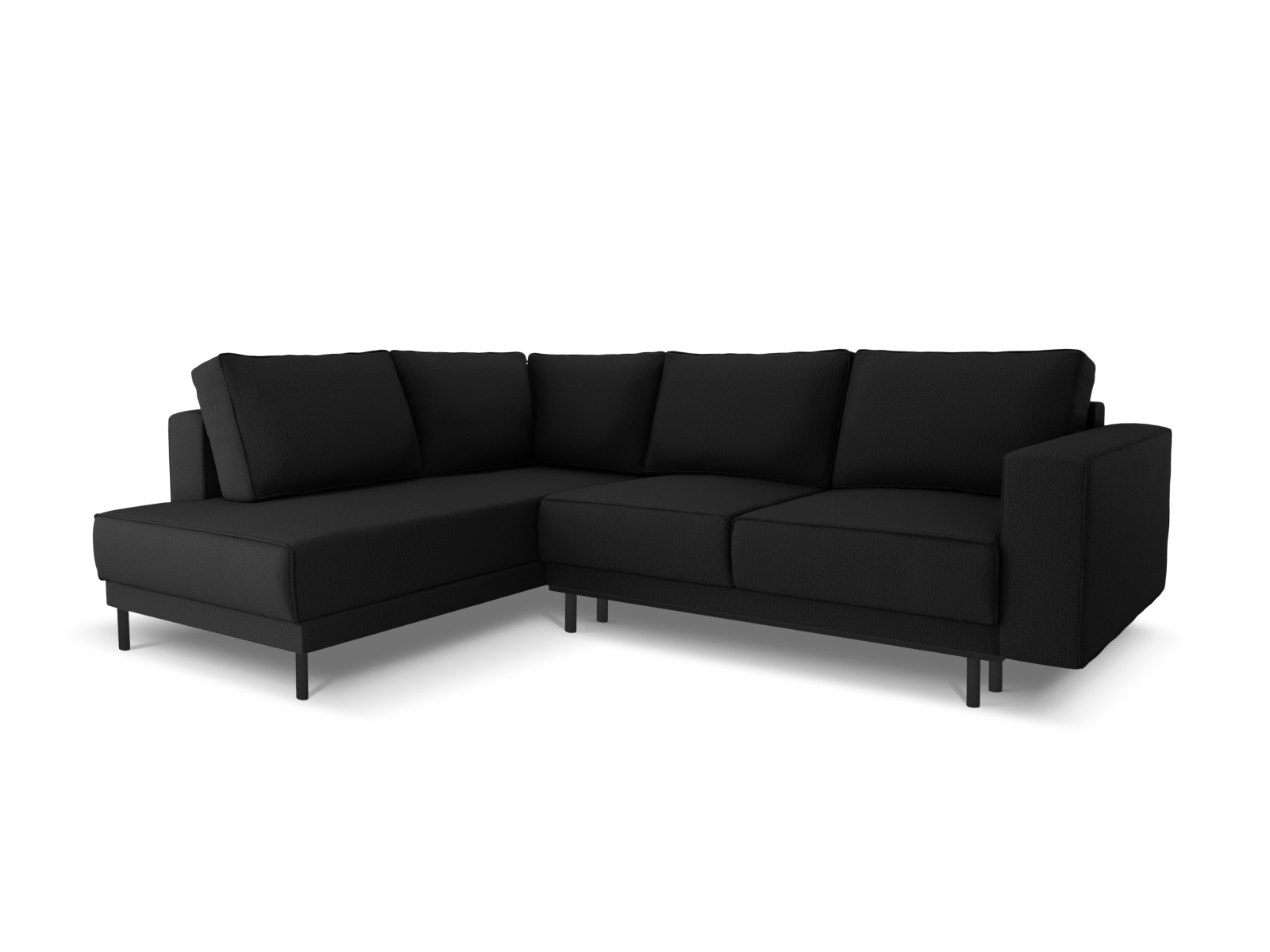 Left Corner Sofa With Bed Function, "Caro", 5 Seats, 247x187x90