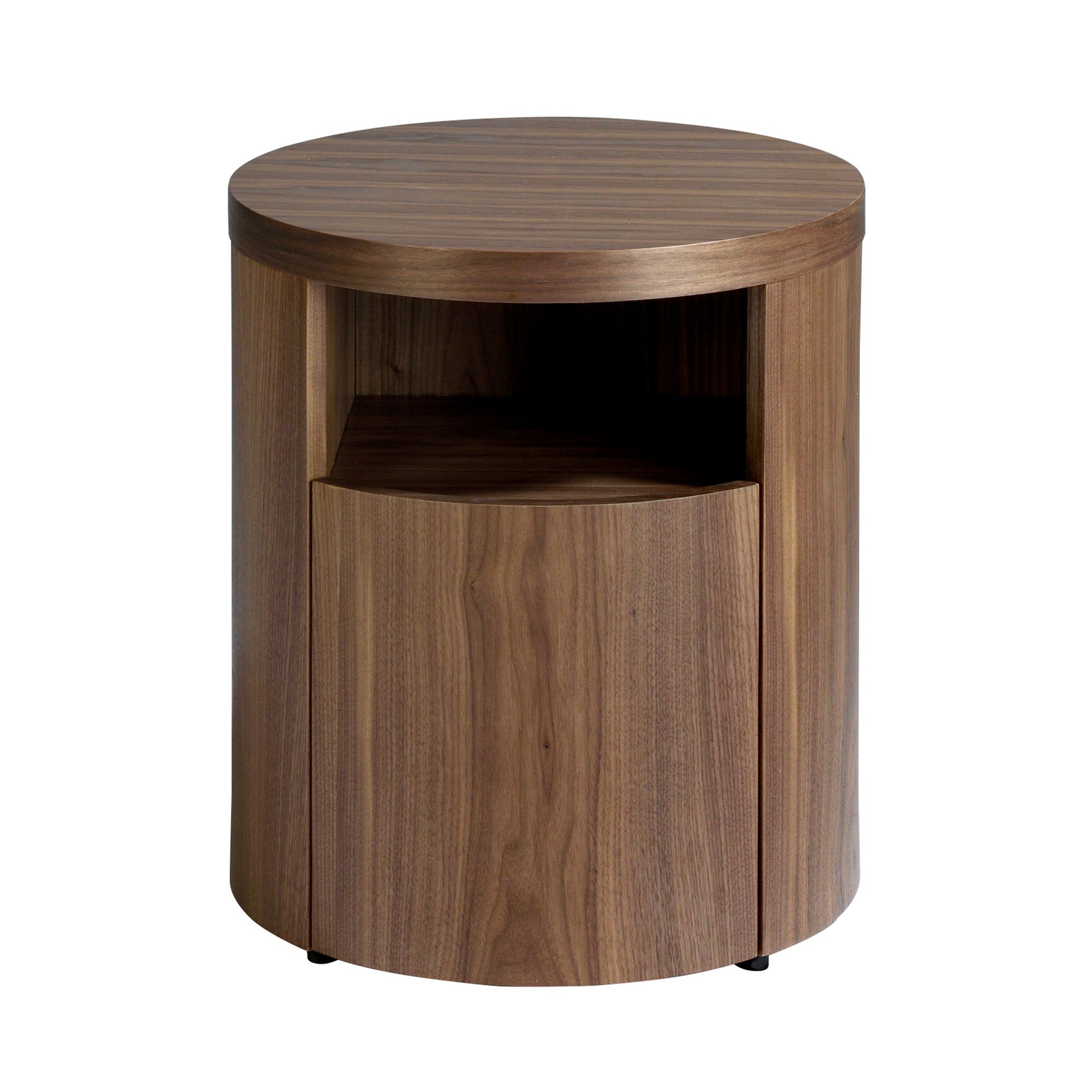 Bedside table walnut