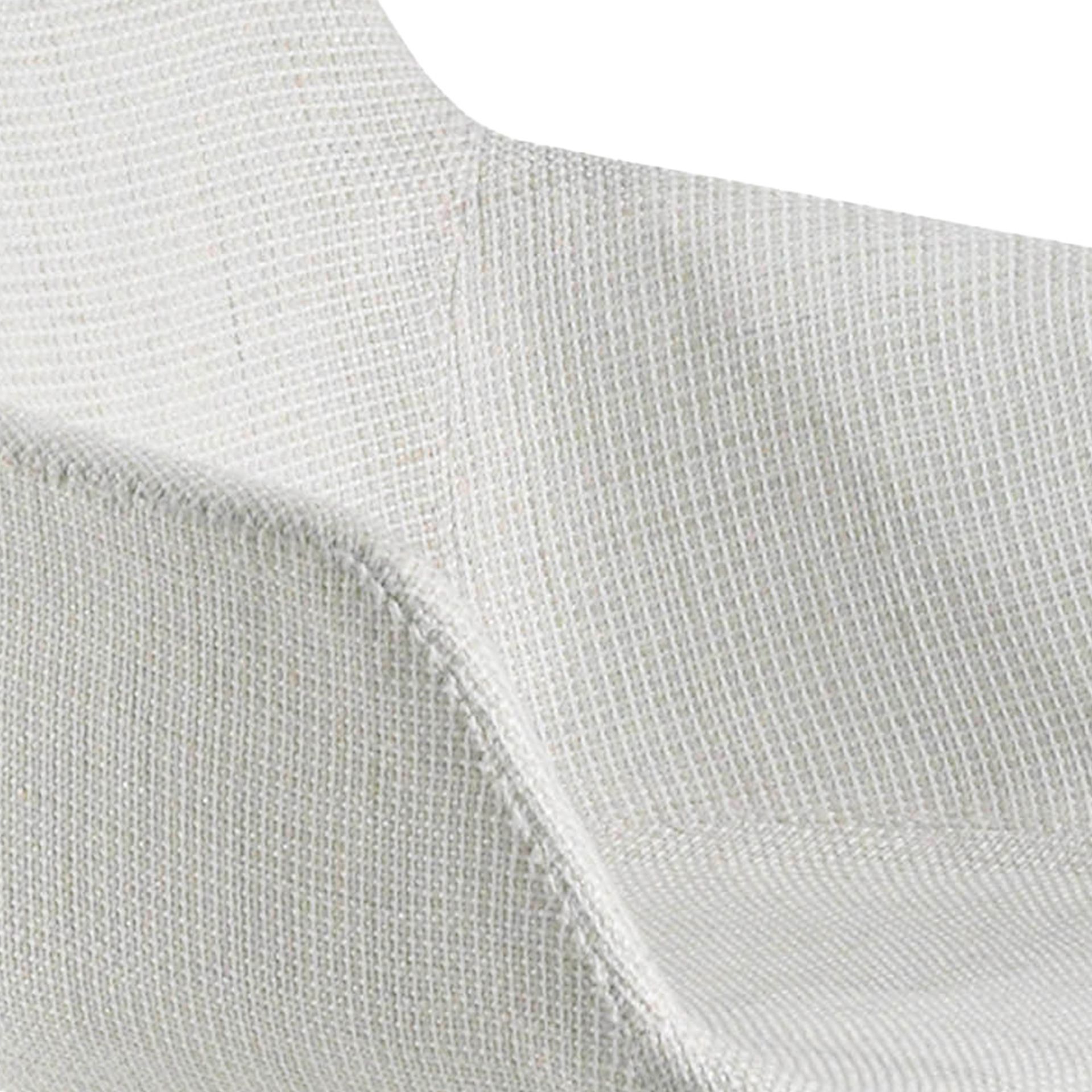 Beige fabric swivel chair