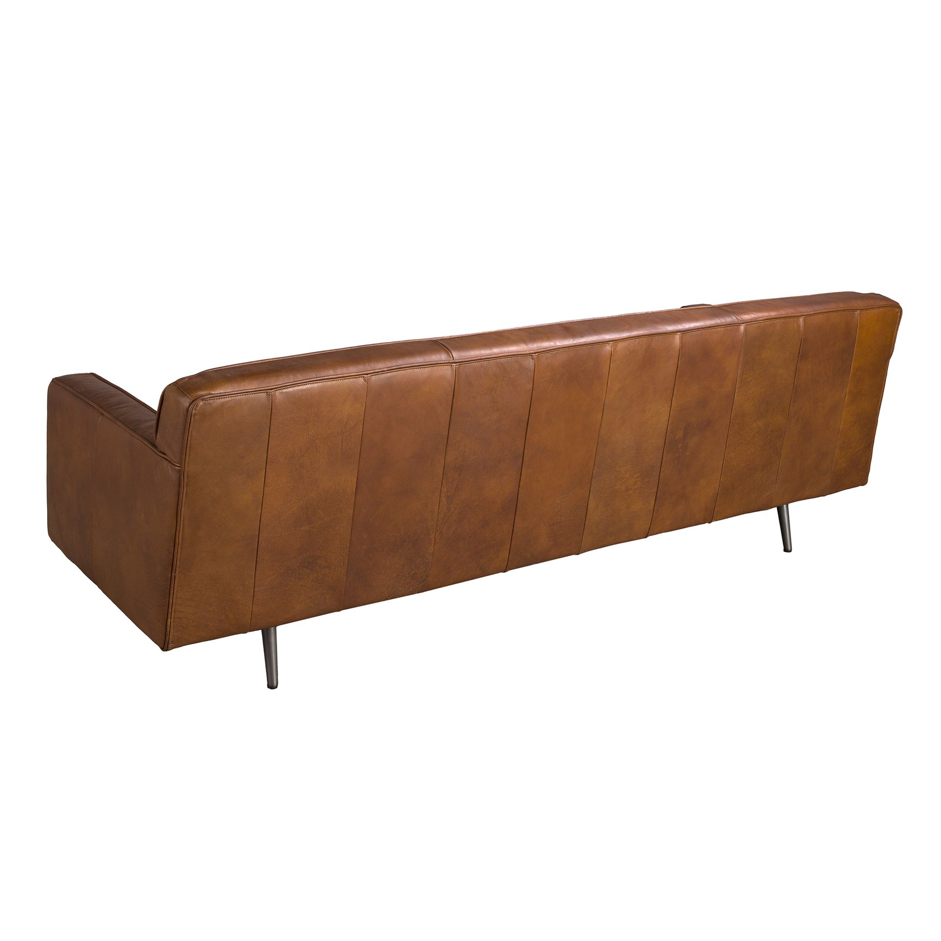 Chester 3 seater sofa in dark brown leather