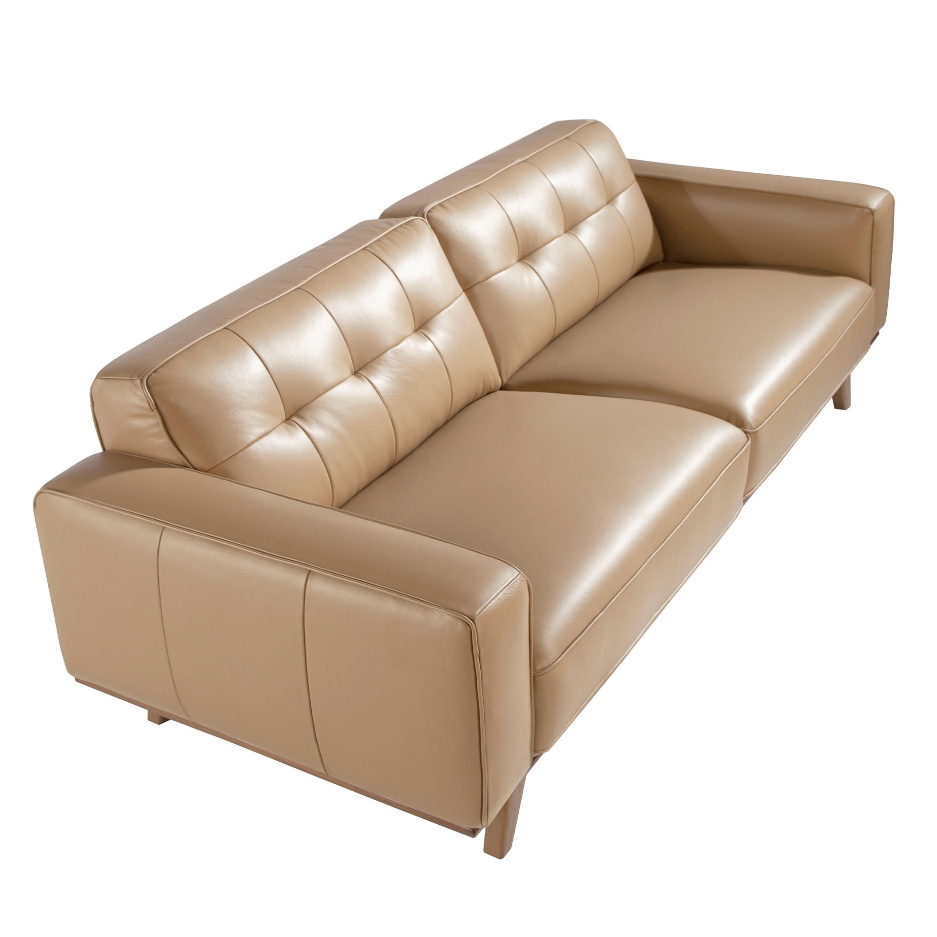 Chester 3 seater sofa in sand leather