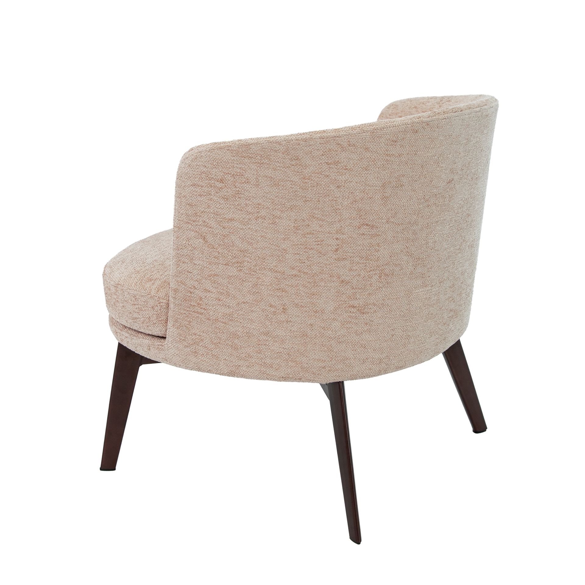 Cream fabric armchair