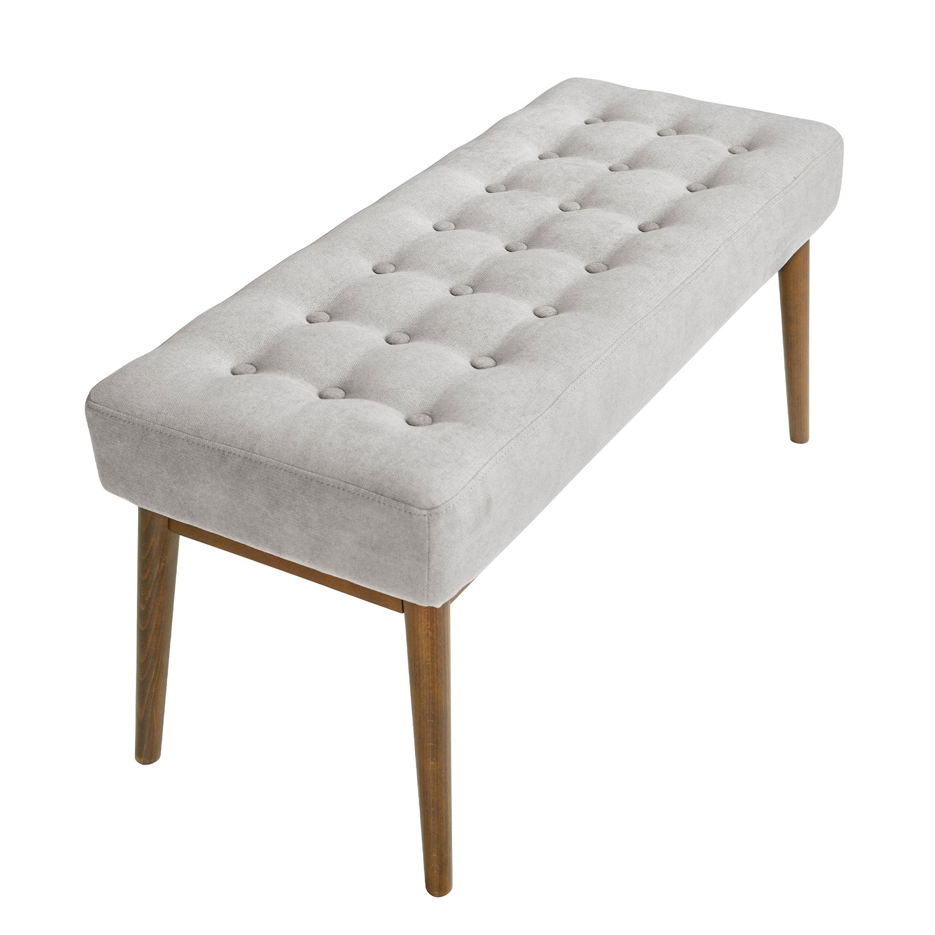 Dark grey fabric stool