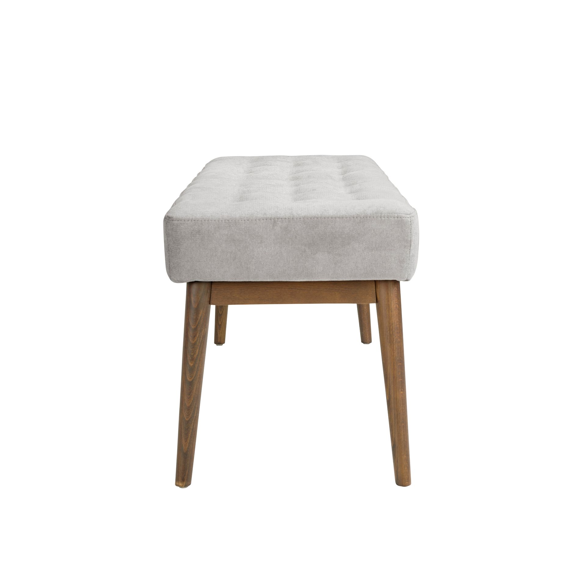 Dark grey fabric stool