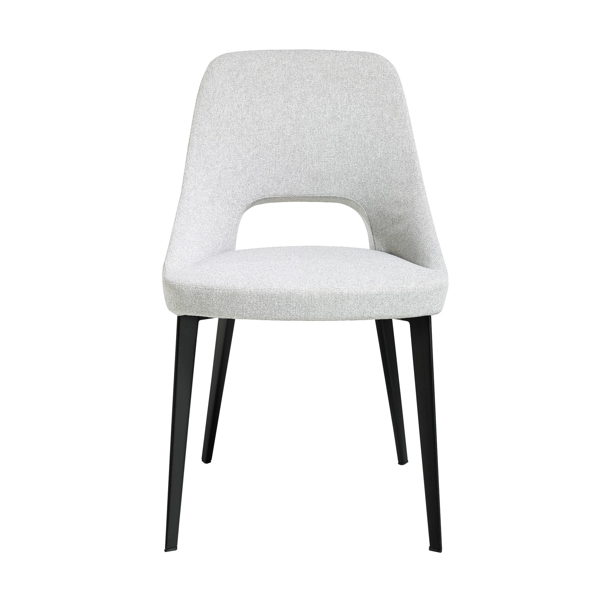 Grey fabric chair