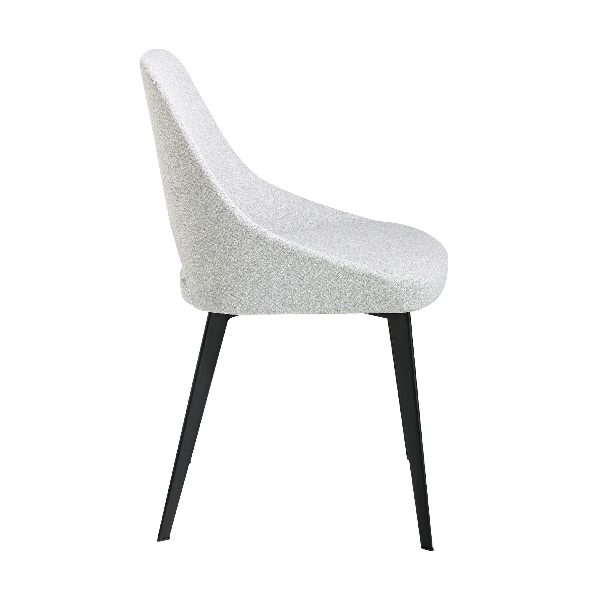 Grey fabric chair