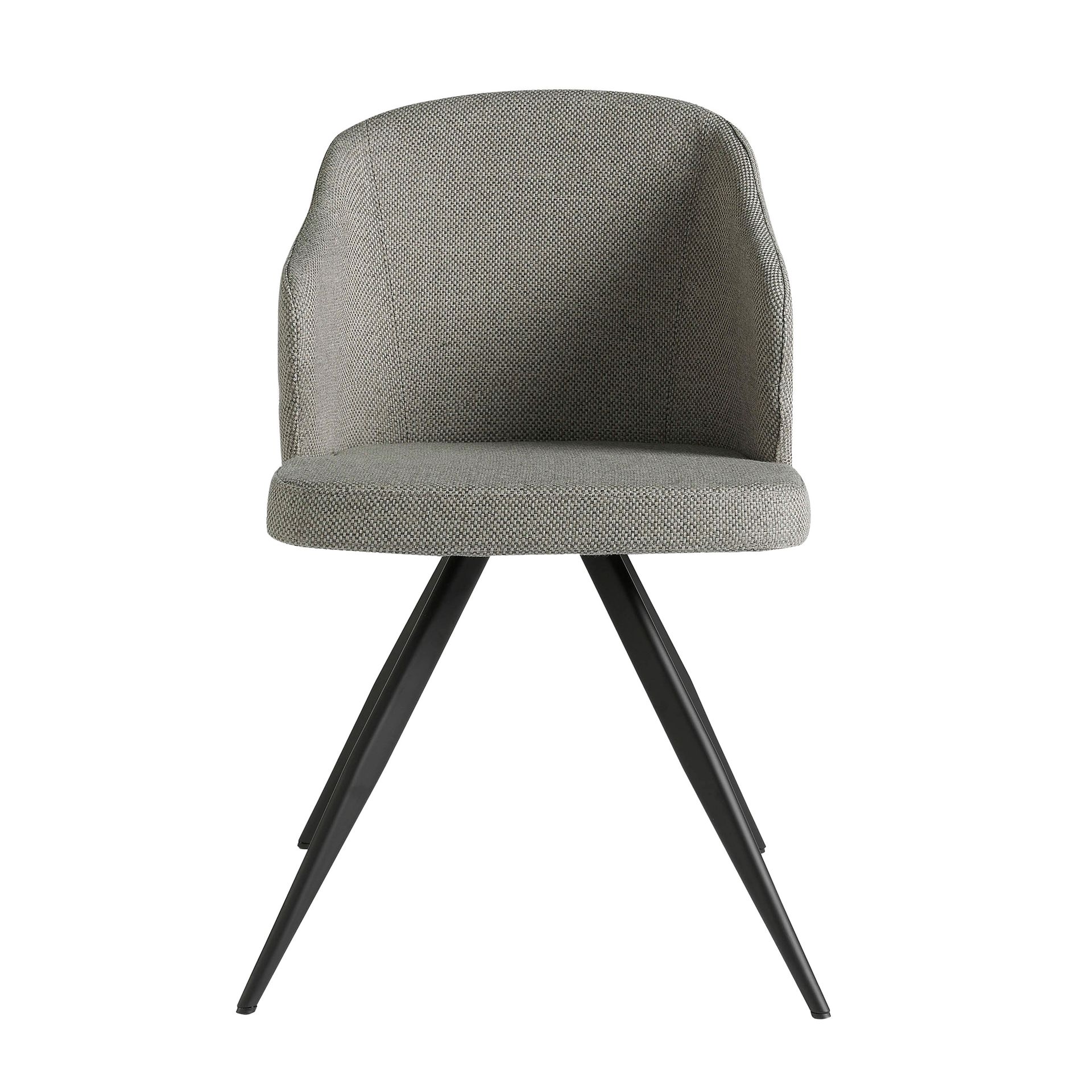 Grey fabric chair