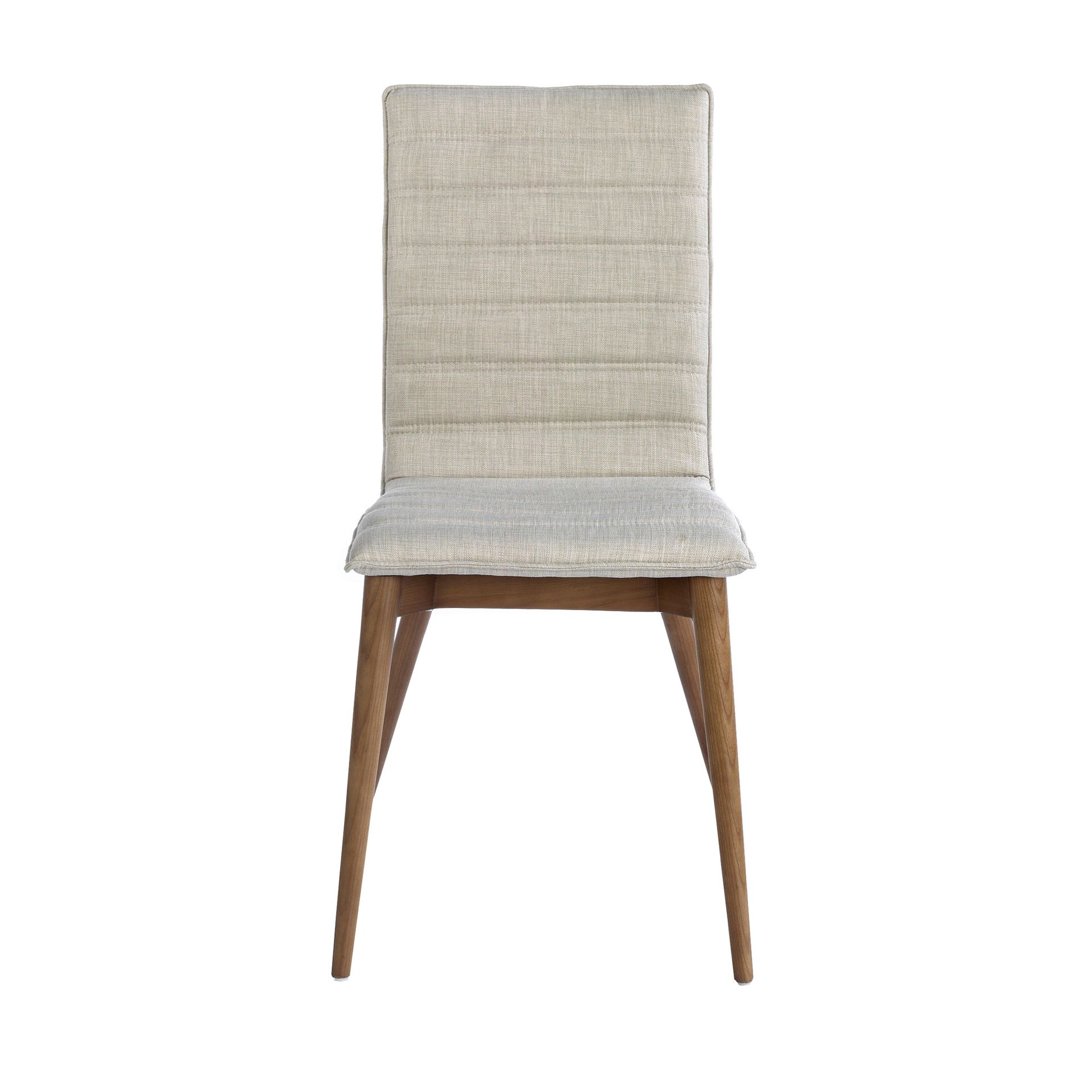 Grey fabric chair
