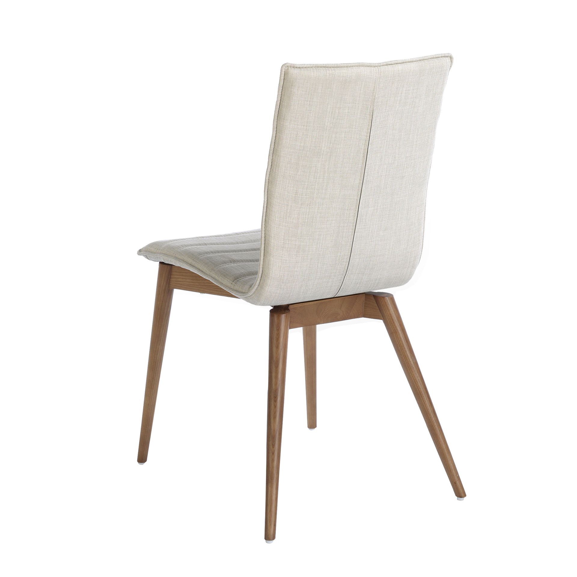 Grey fabric chair