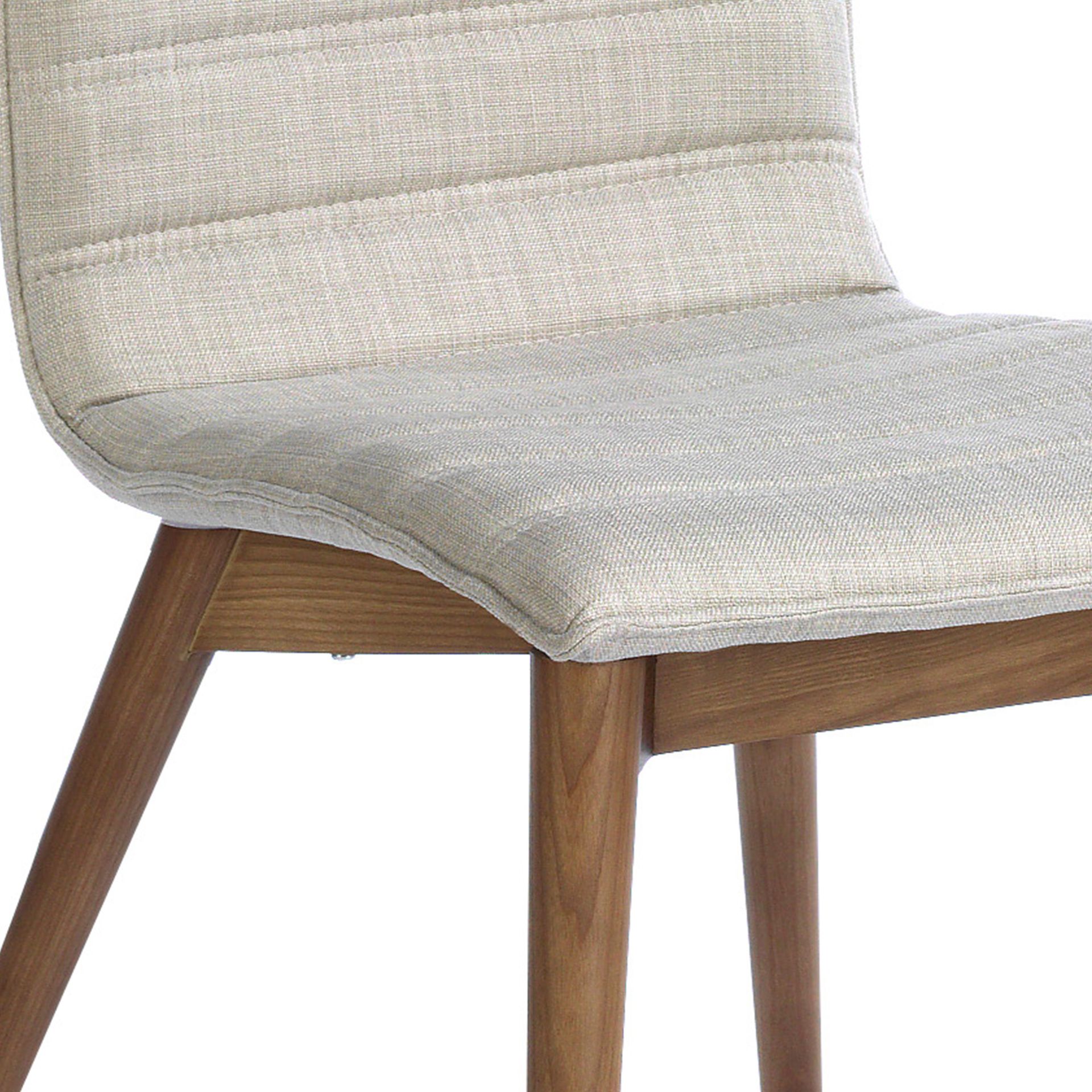 Grey fabric chair